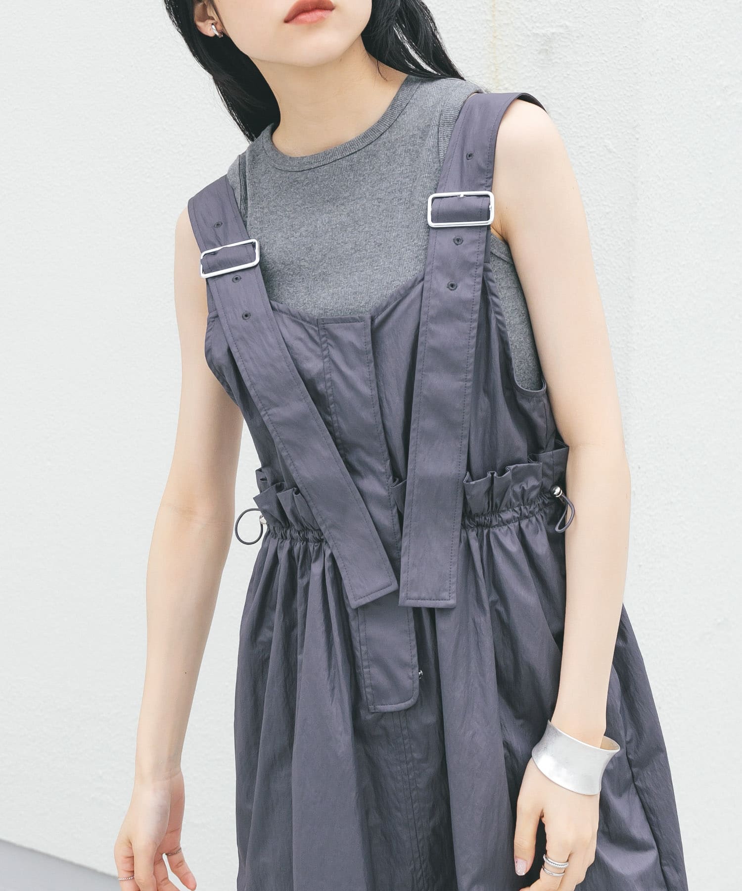 身長：160cm サイズ：one