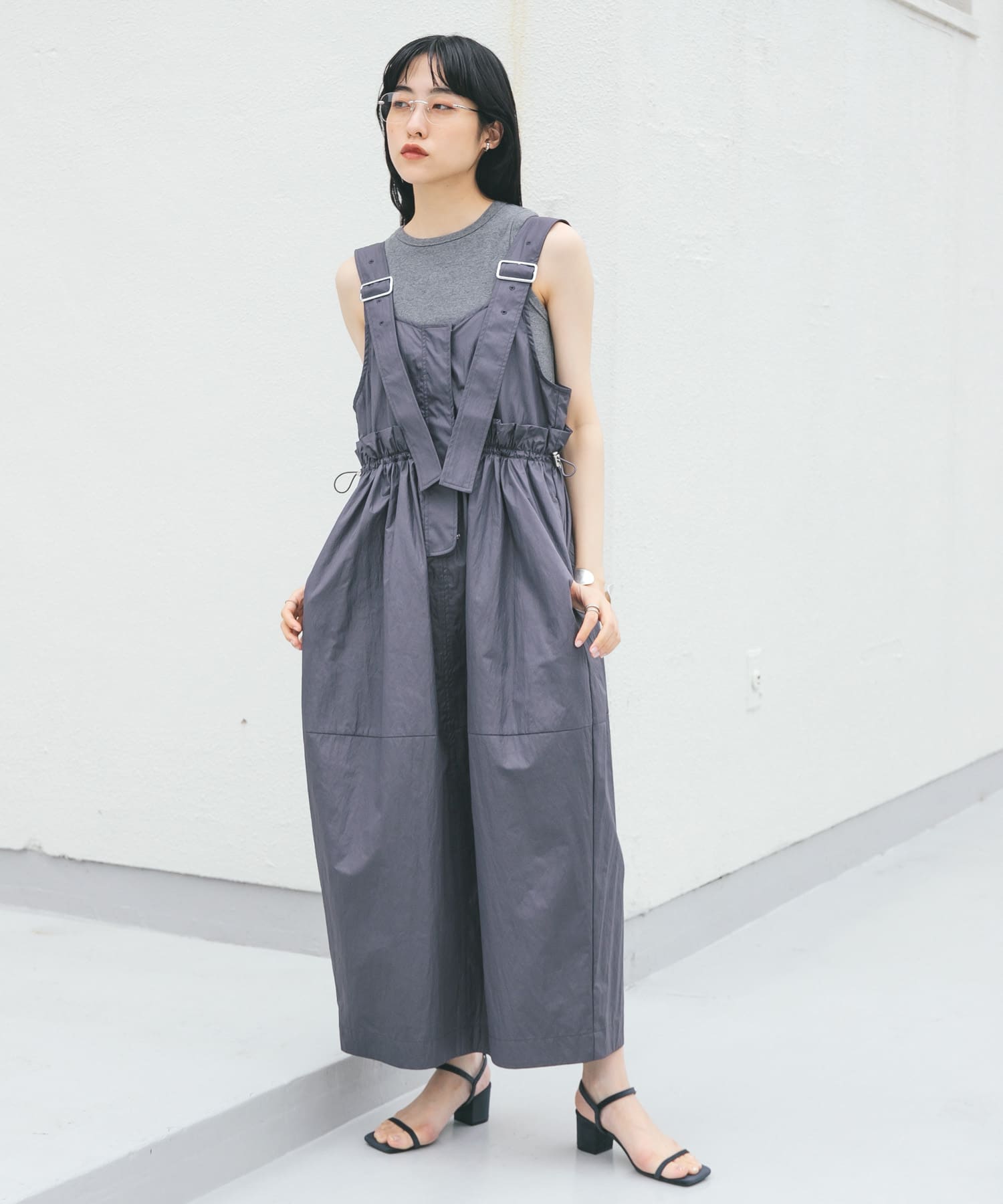 身長：160cm サイズ：one