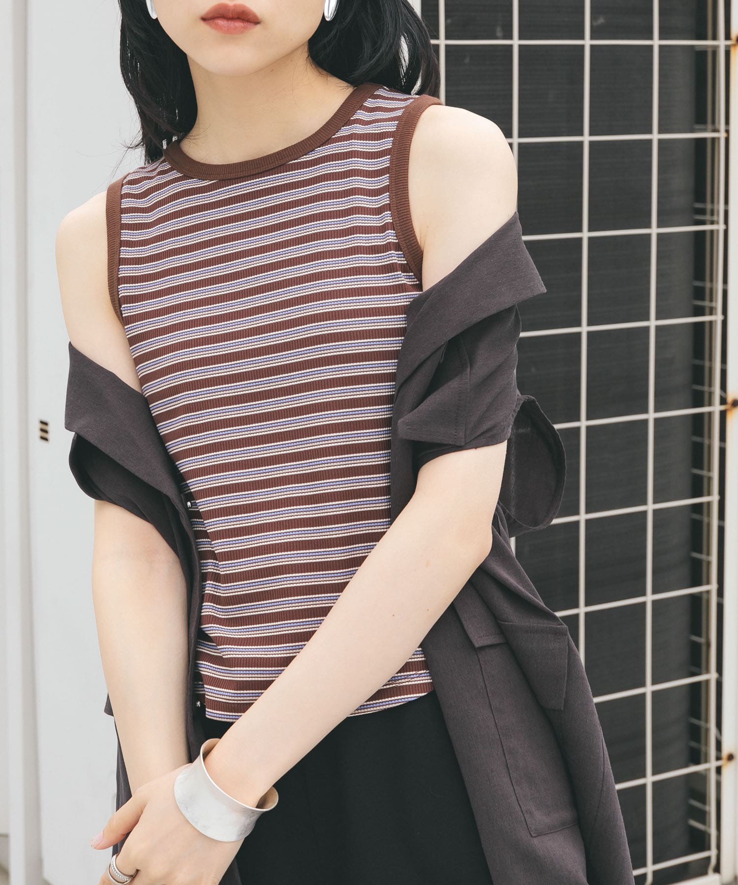 身長：160cm サイズ：one