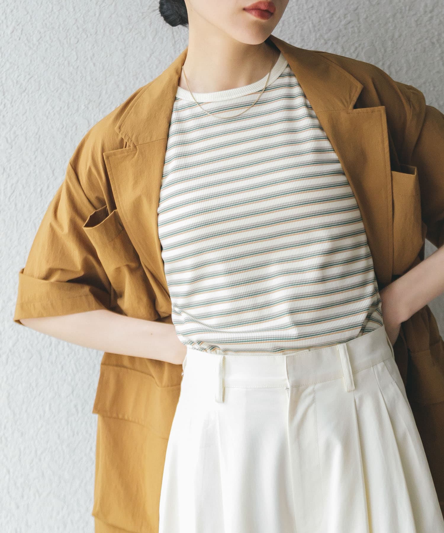 身長：160cm サイズ：one