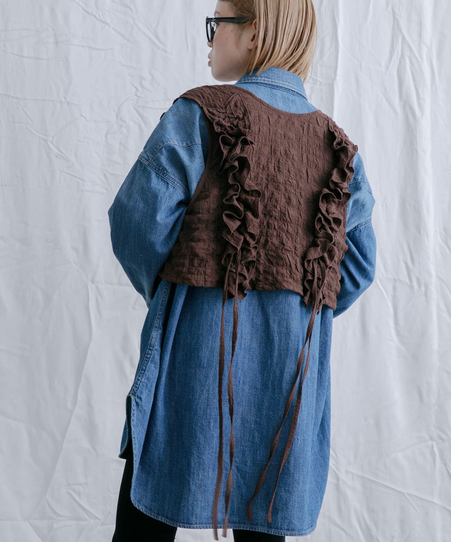 身長：153cm サイズ：one