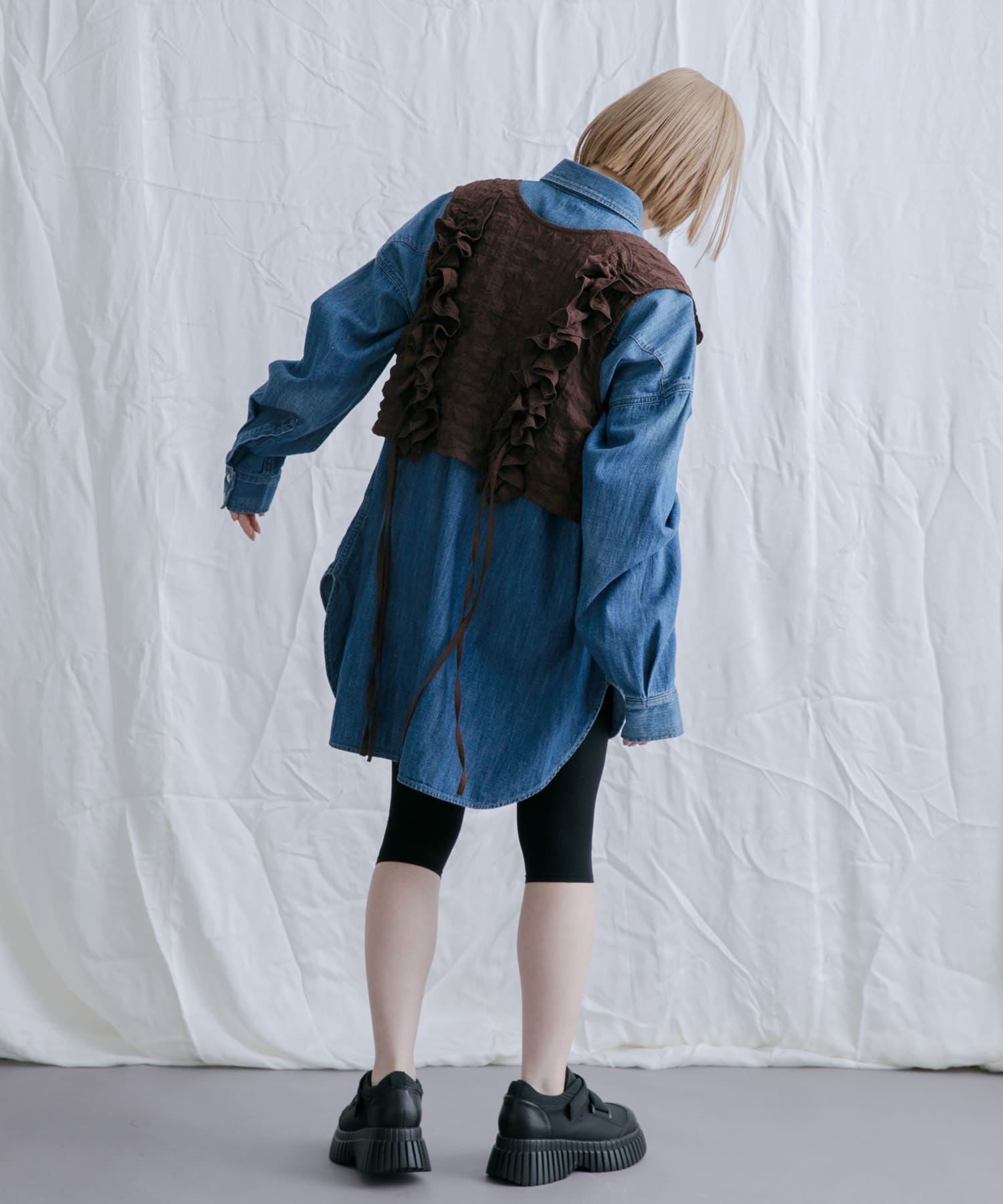 身長：153cm サイズ：one