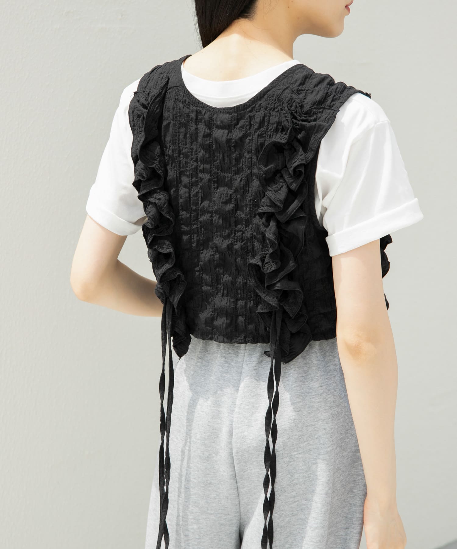 身長：160cm サイズ：one