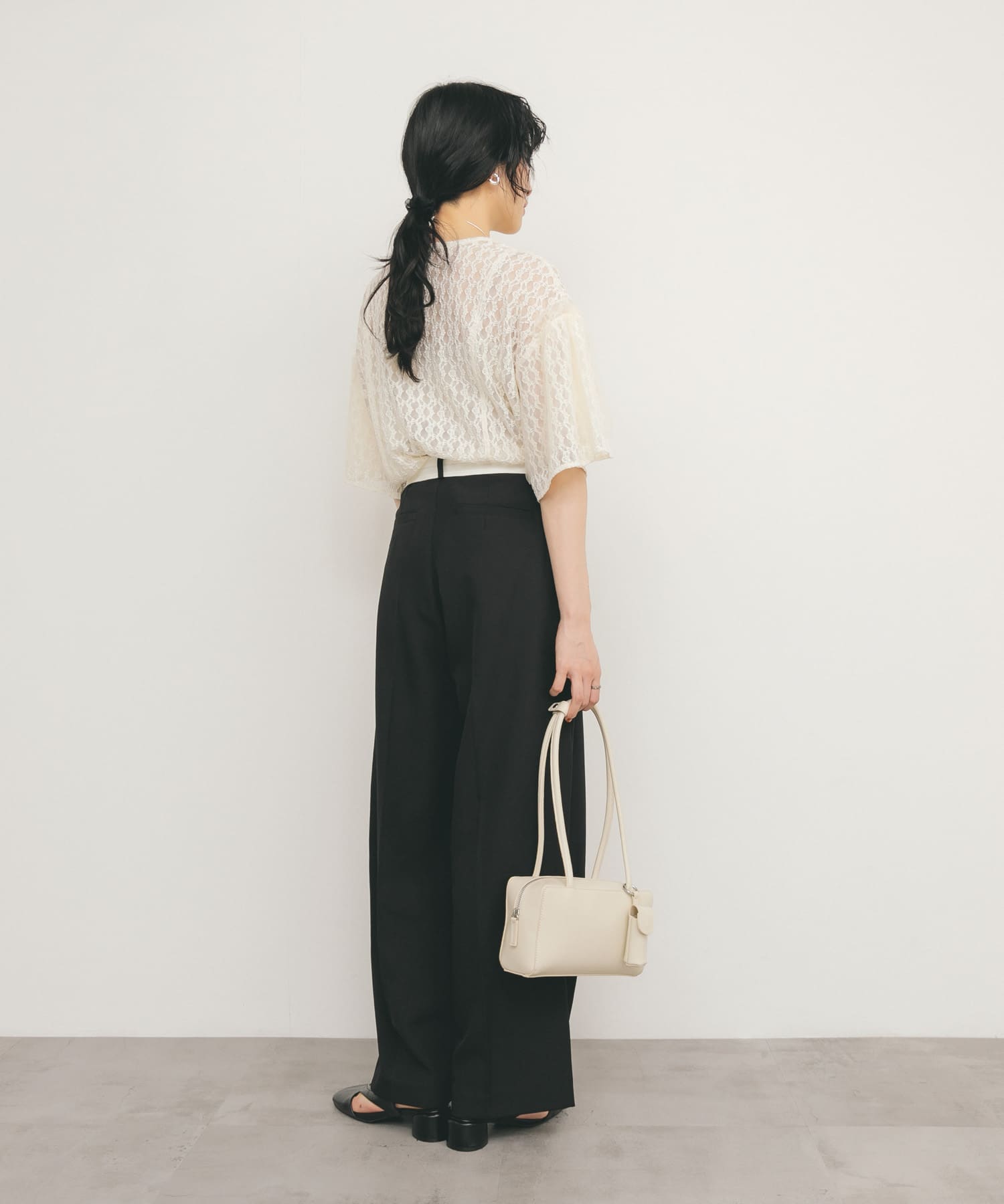 身長：160cm サイズ：one