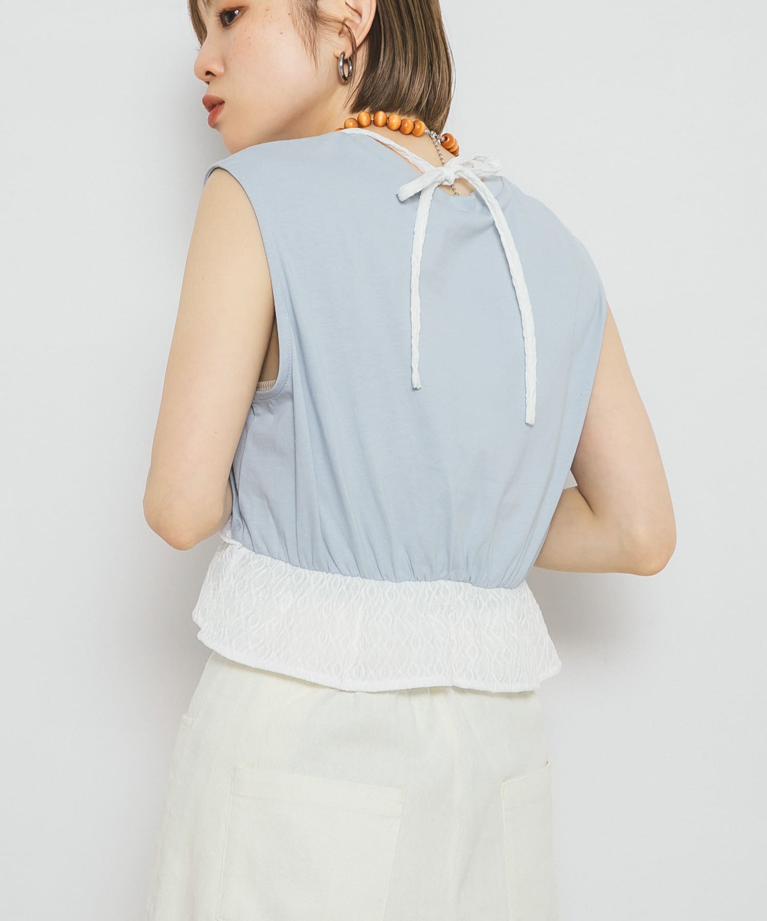 身長：153cm サイズ：one