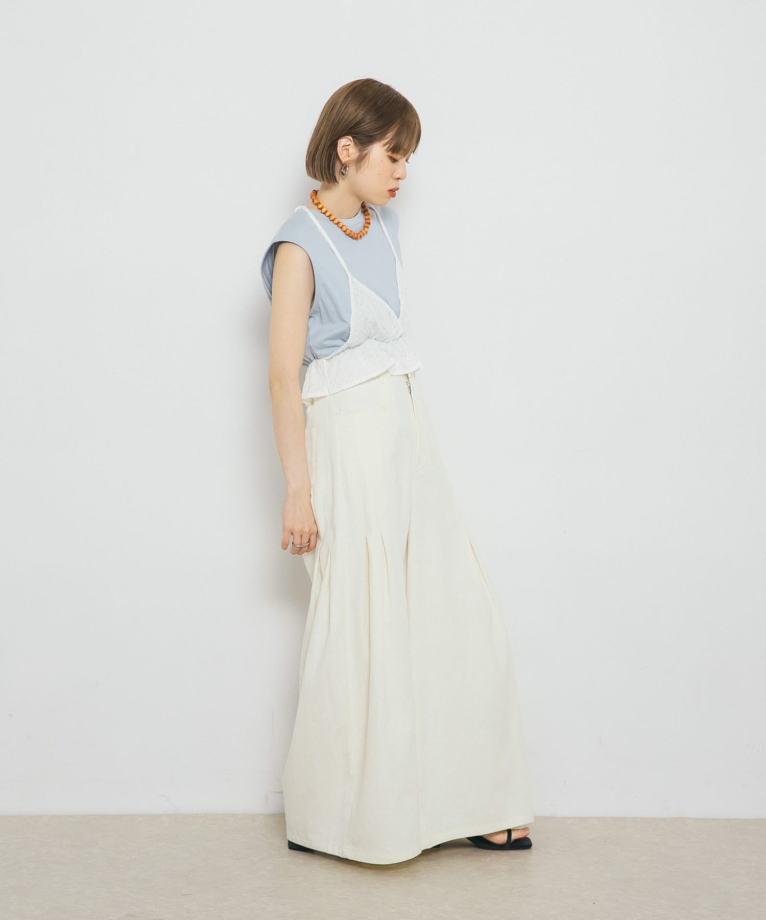 身長：153cm サイズ：one