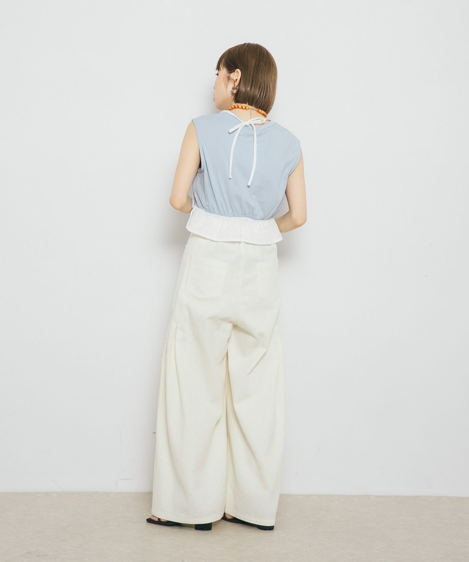 身長：153cm サイズ：one