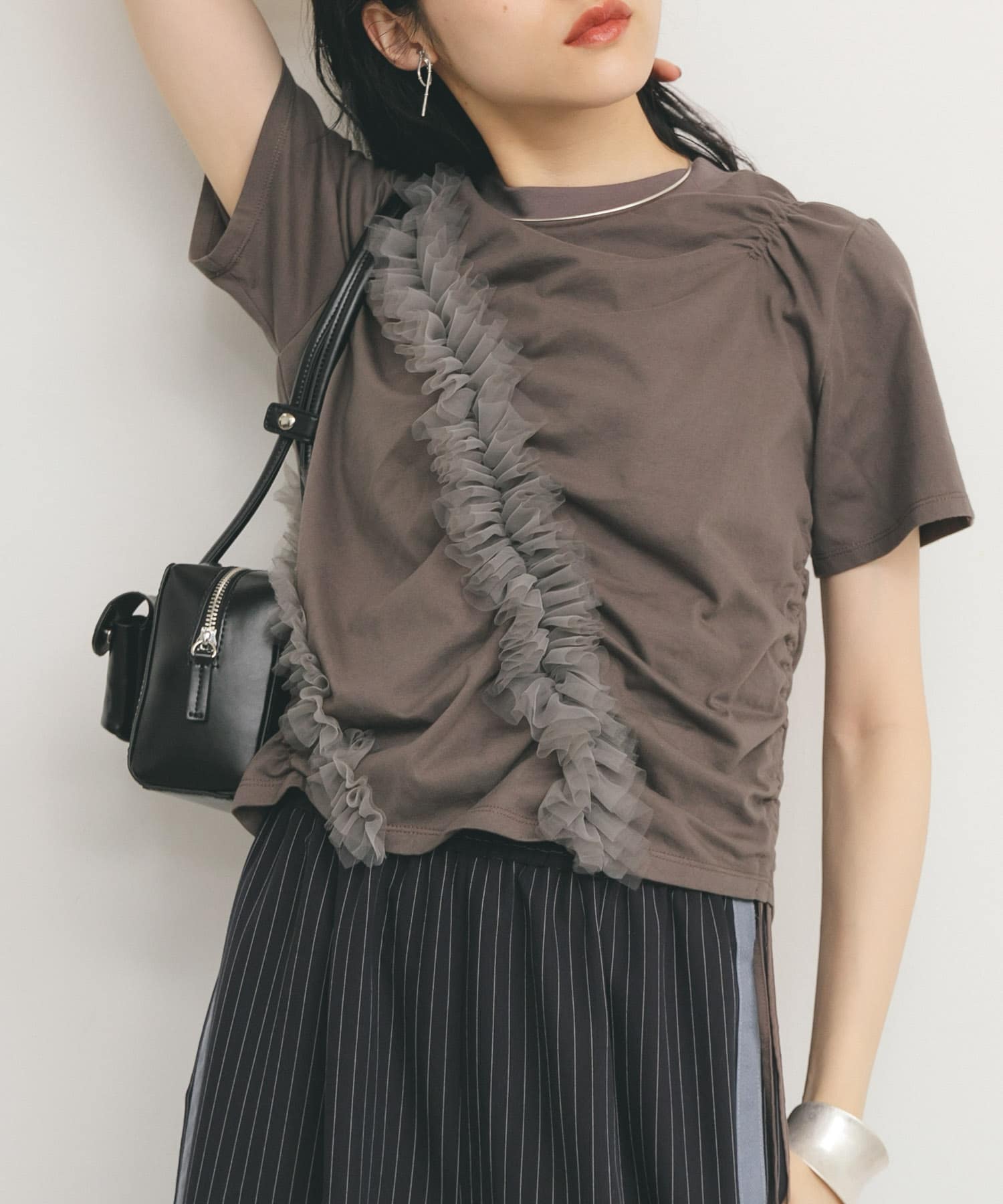 身長：160cm サイズ：one