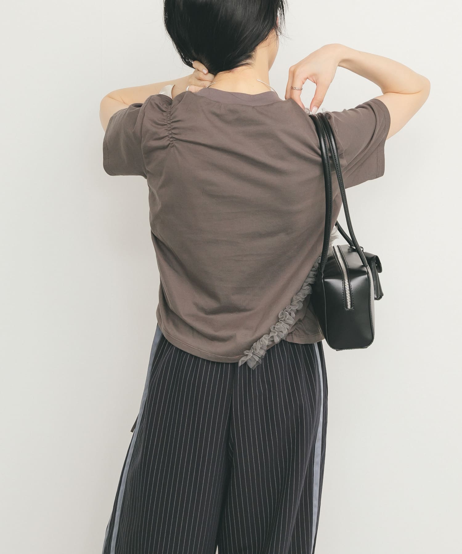 身長：160cm サイズ：one