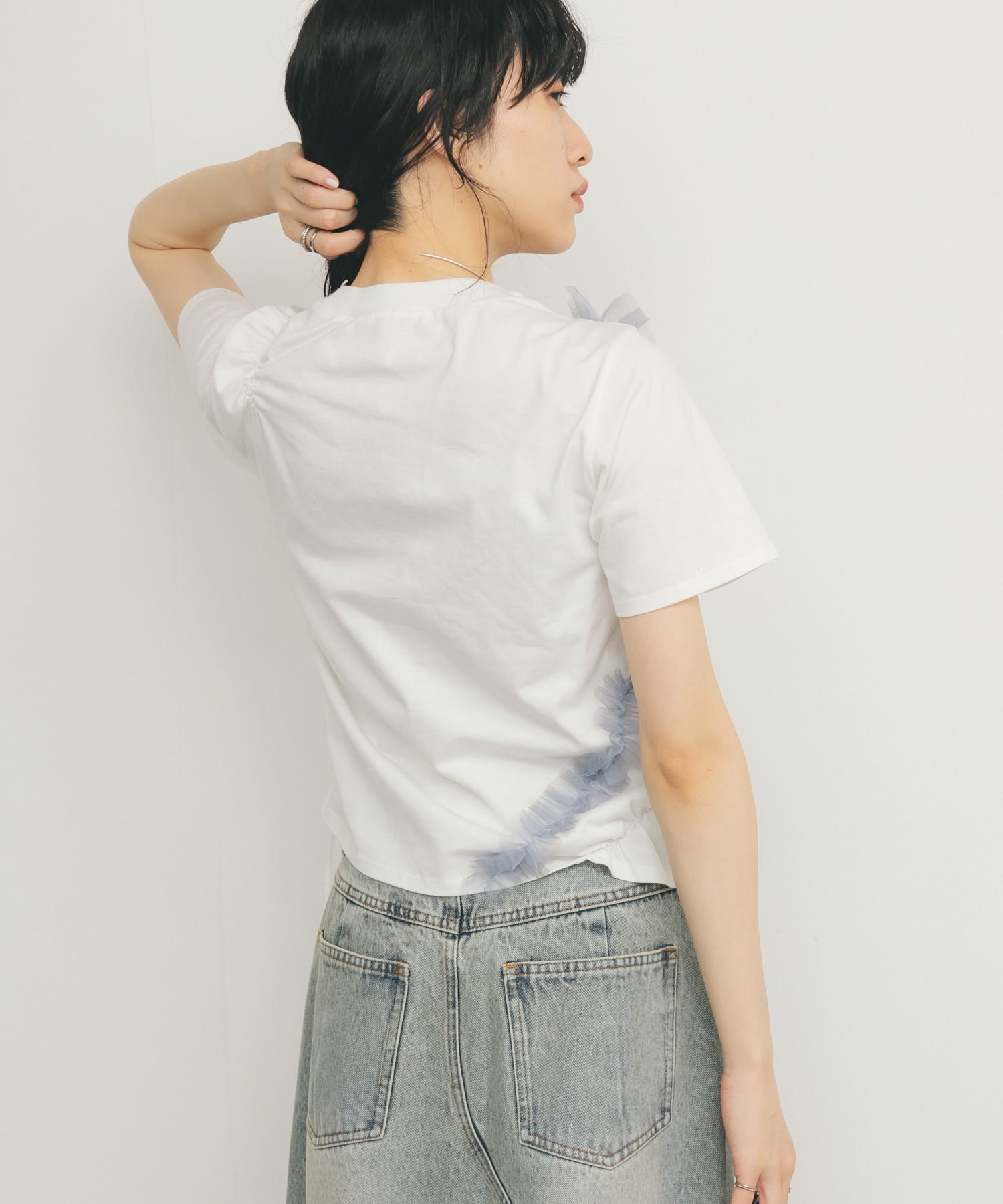 身長：160cm サイズ：one