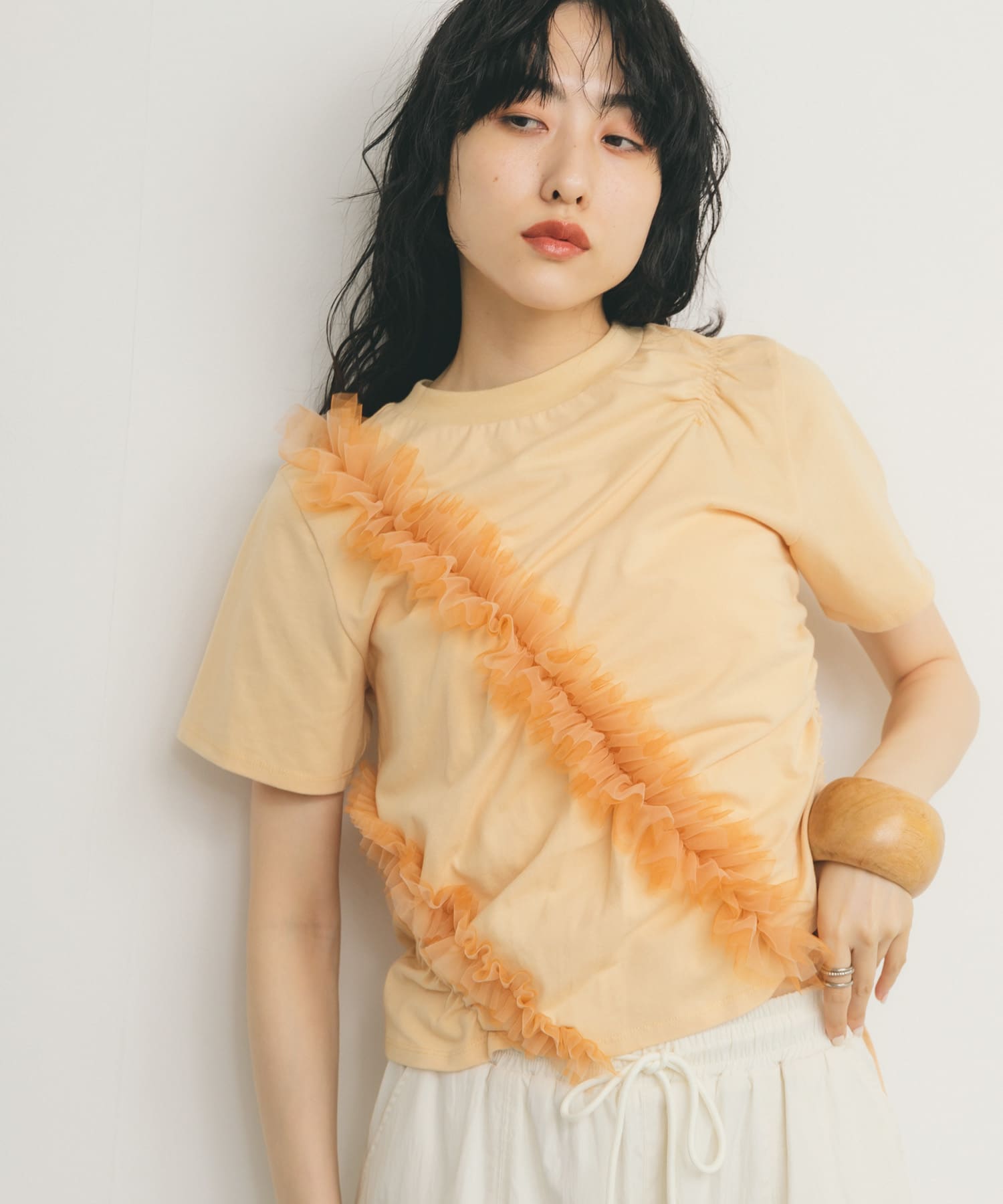身長：160cm サイズ：one