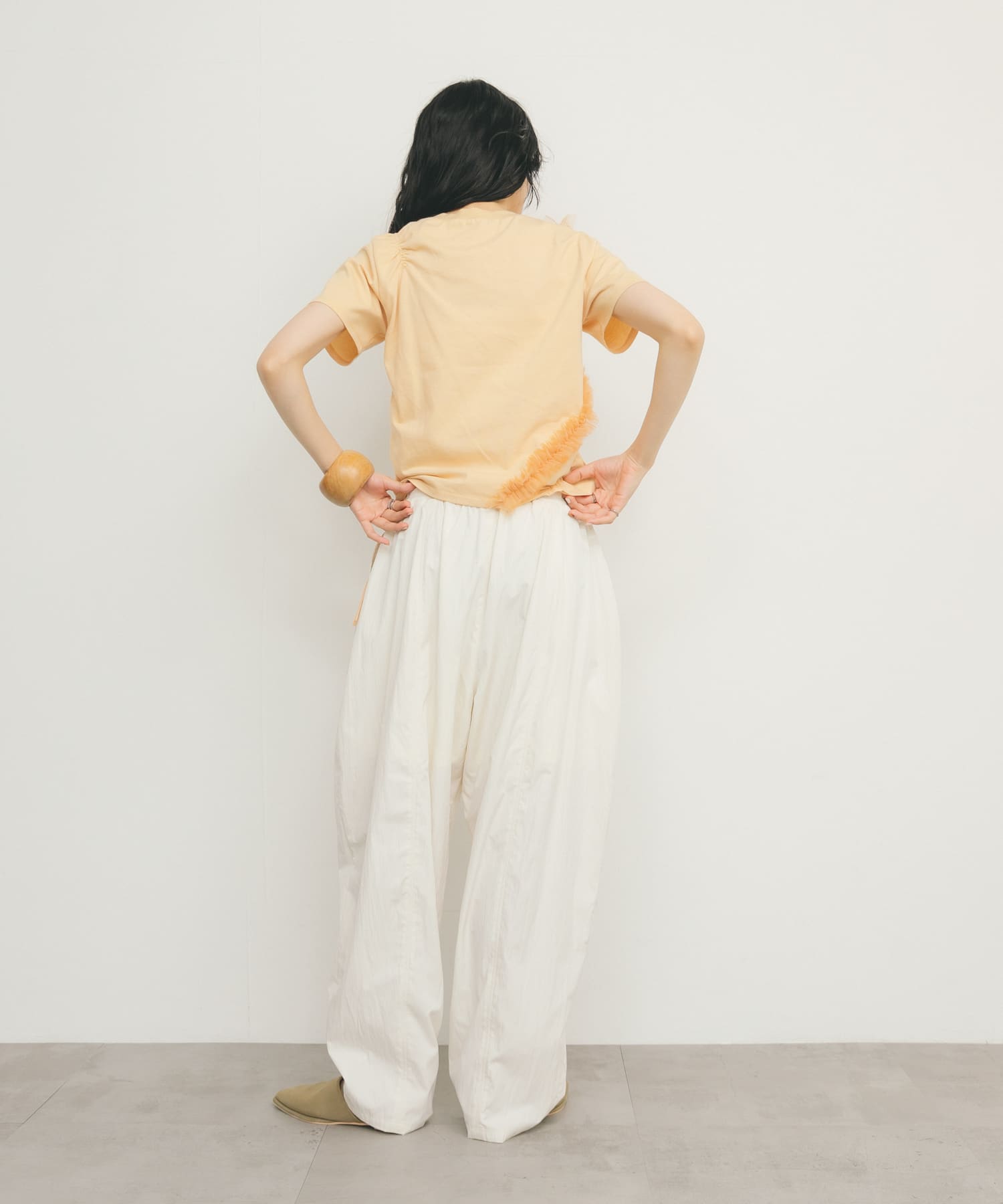 身長：160cm サイズ：one