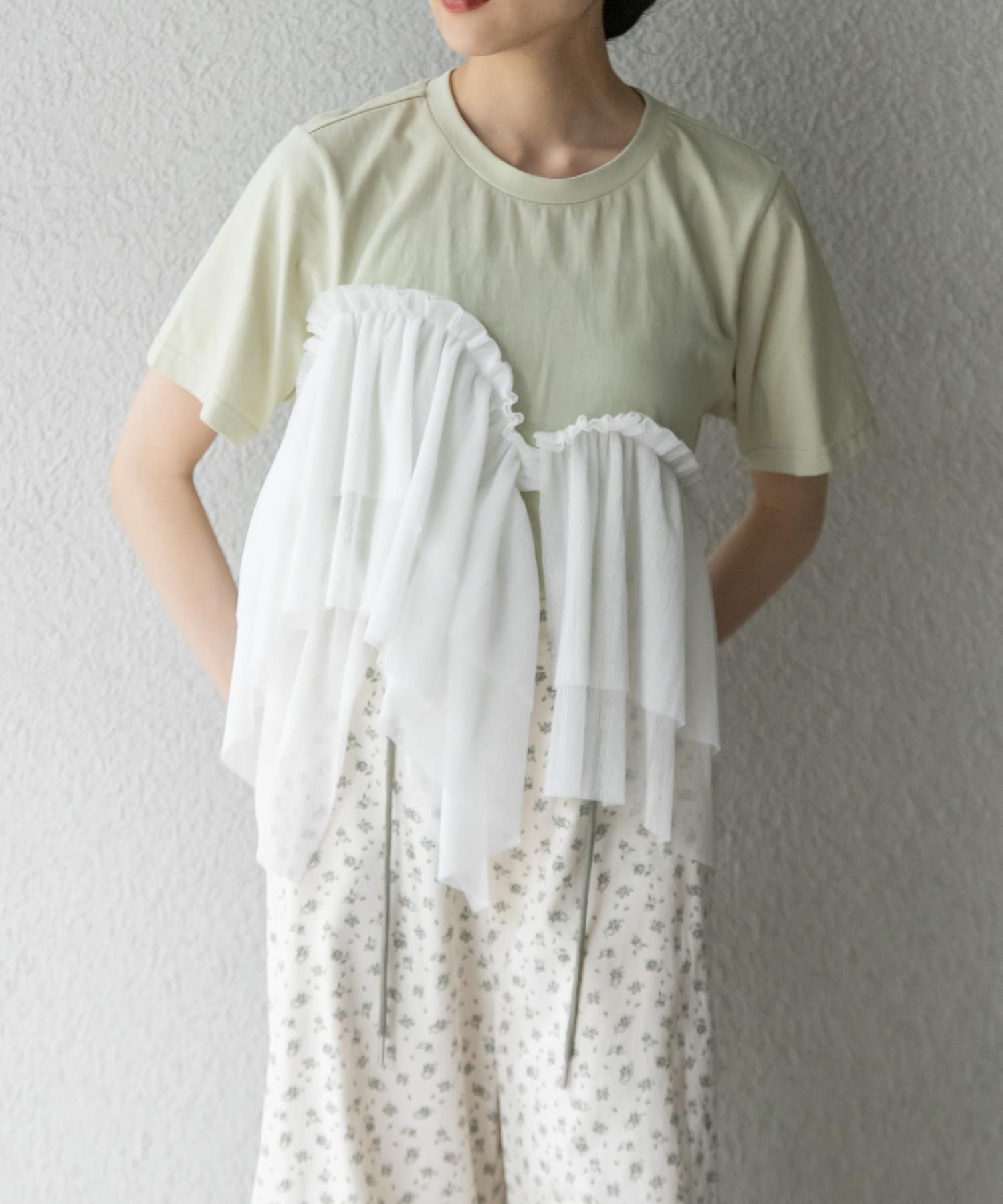 身長：160cm サイズ：one