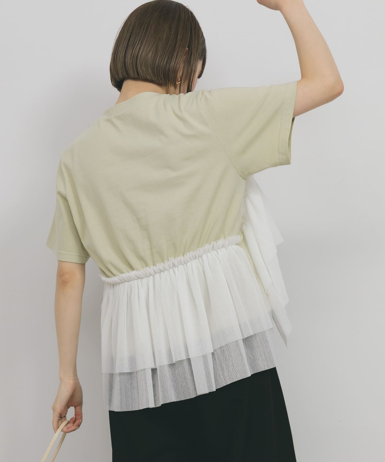 身長：153cm サイズ：one