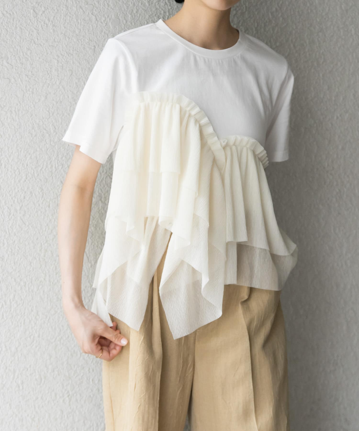 身長：160cm サイズ：one