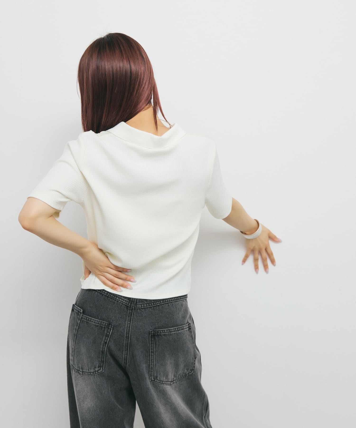身長：153cm サイズ：one