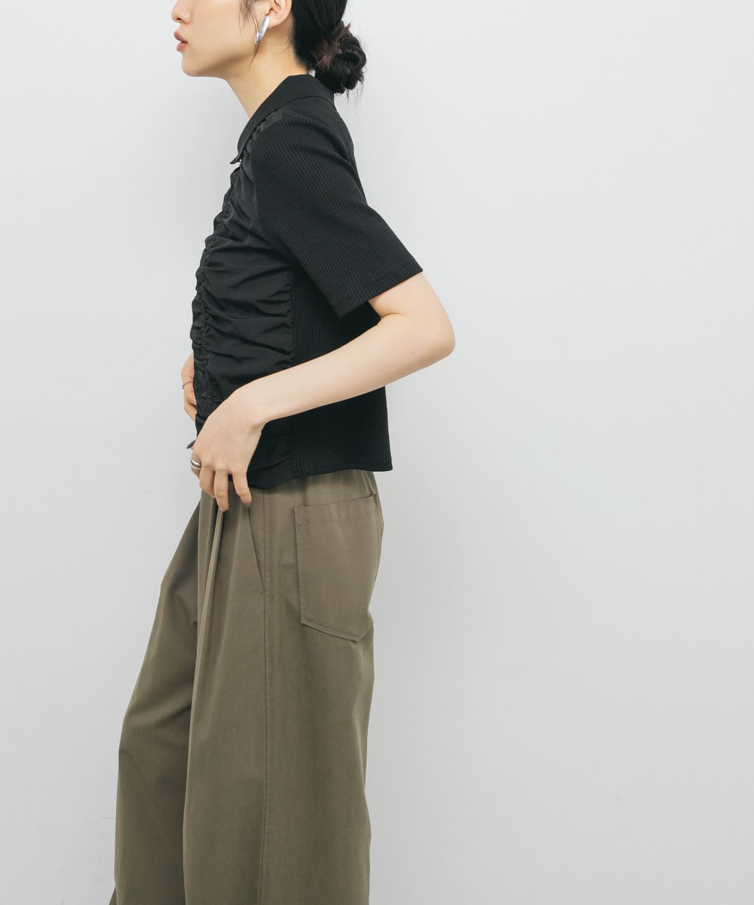 身長：160cm サイズ：one