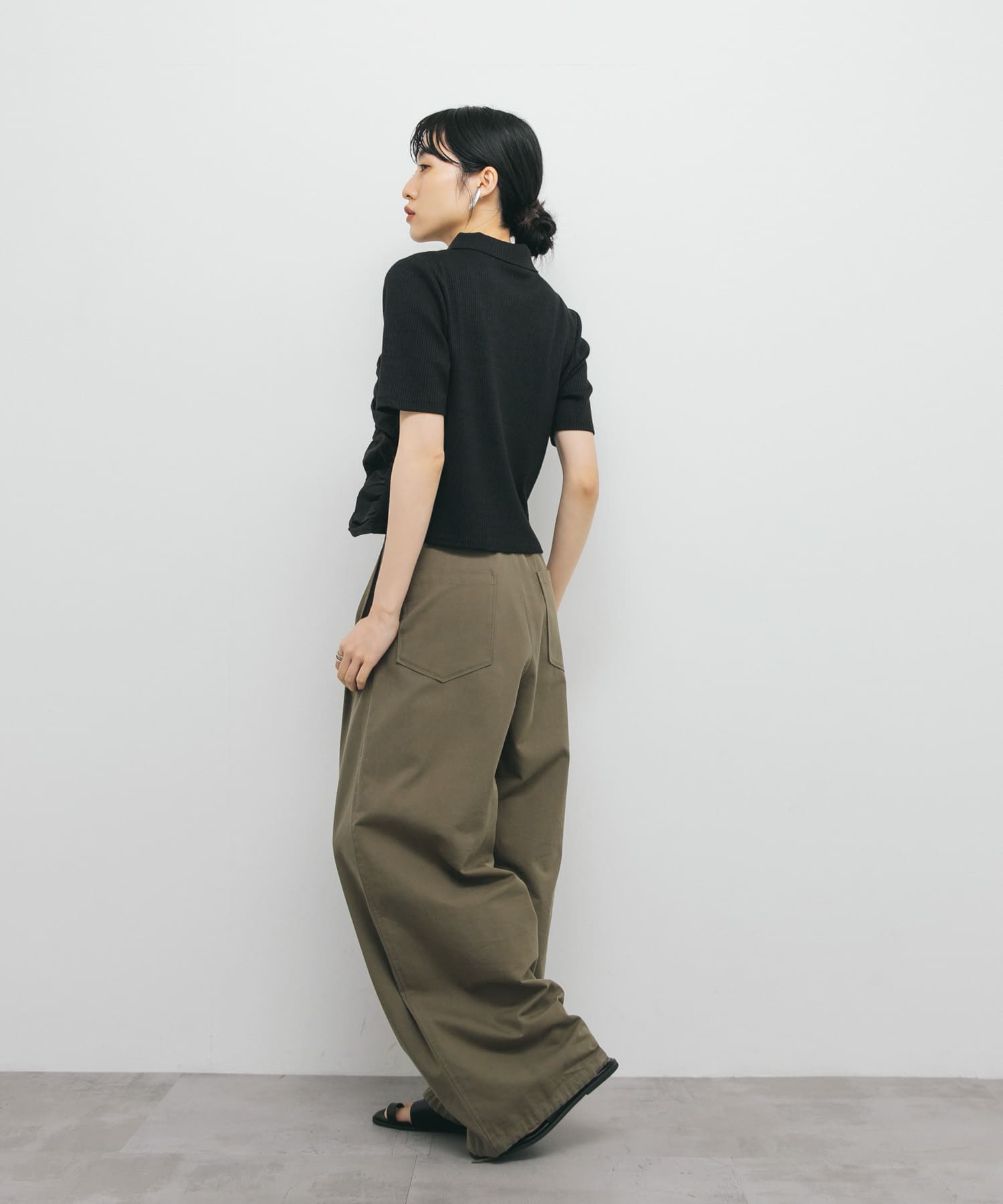 身長：160cm サイズ：one
