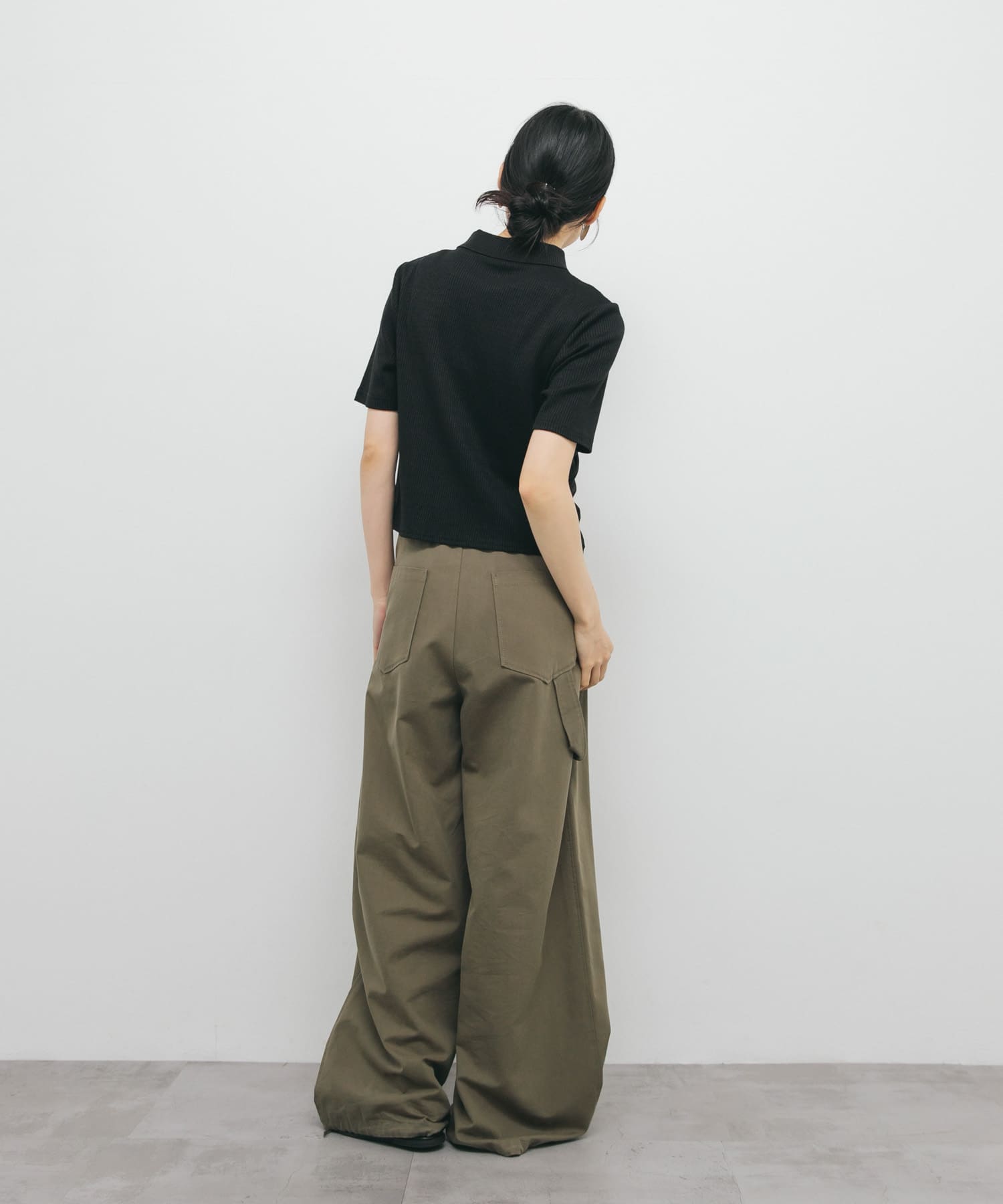 身長：160cm サイズ：one