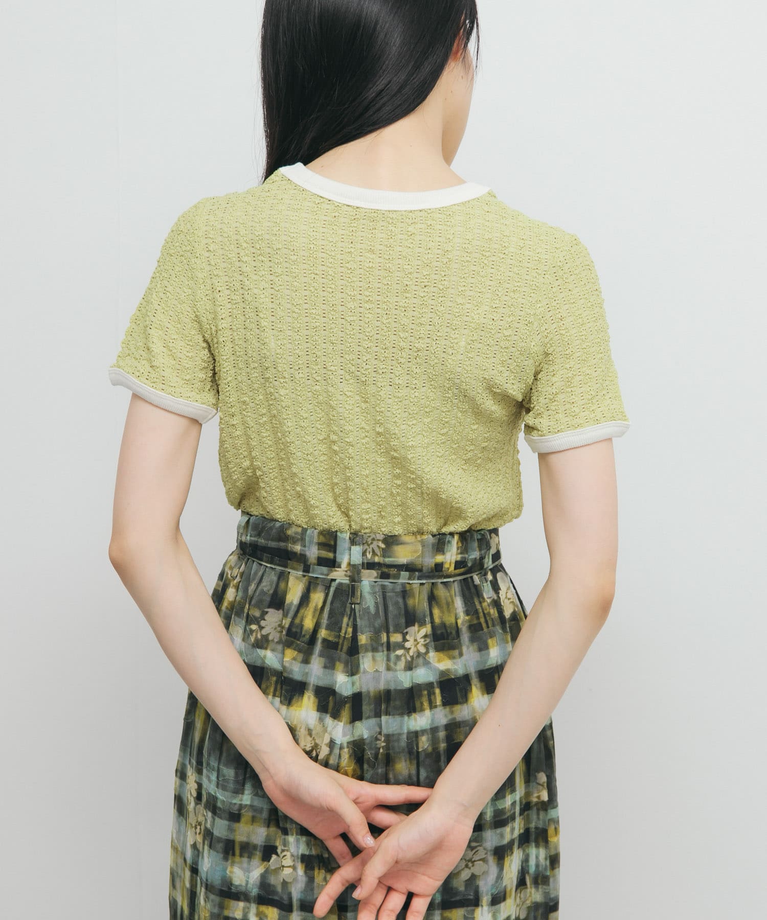 身長：160cm サイズ：one