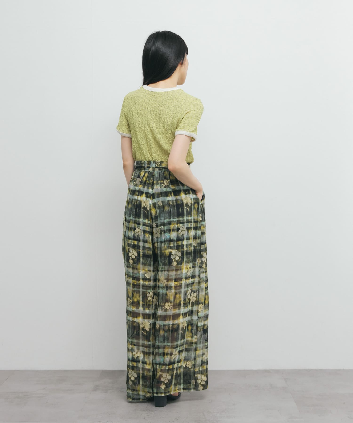 身長：160cm サイズ：one