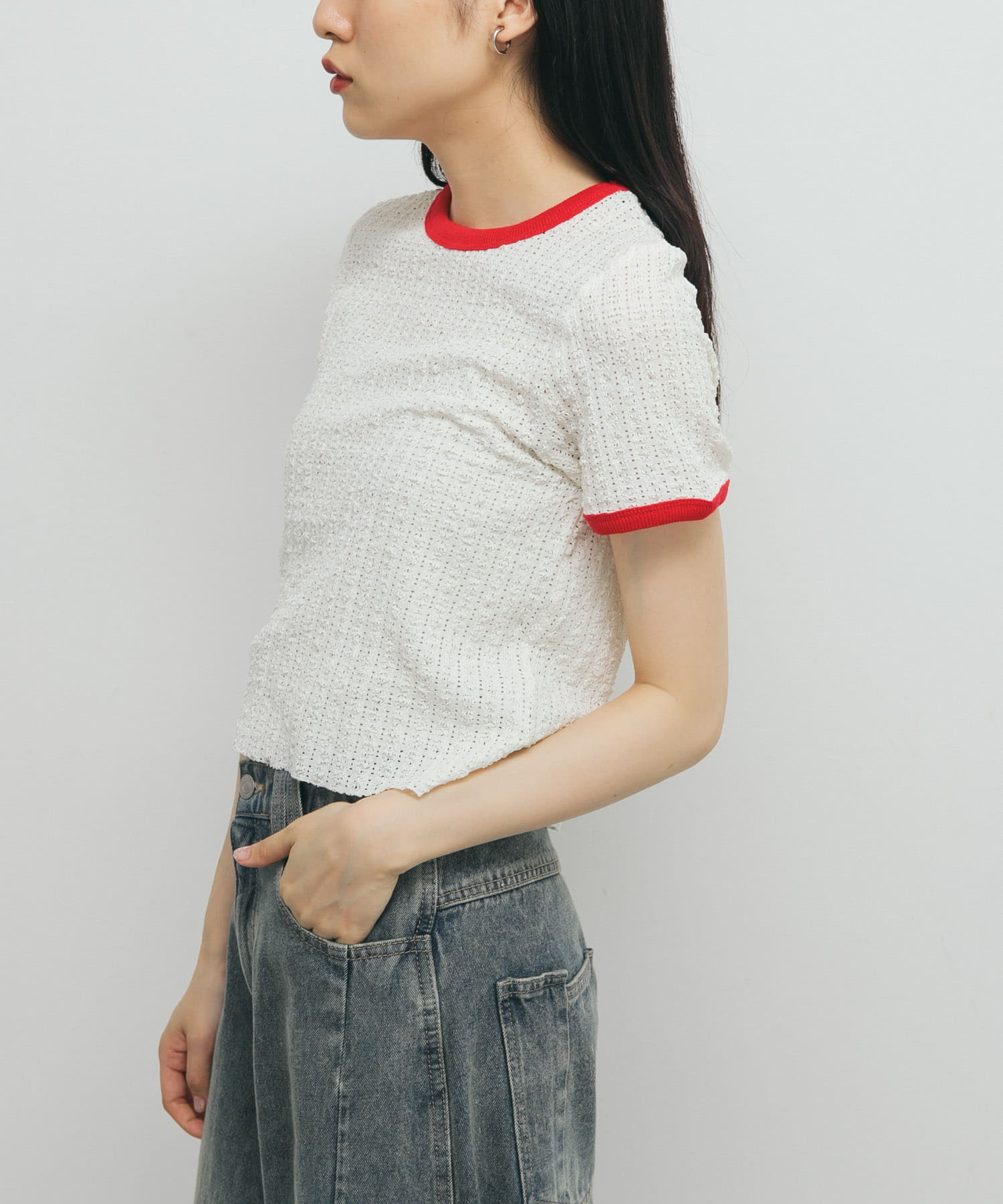 身長：160cm サイズ：one
