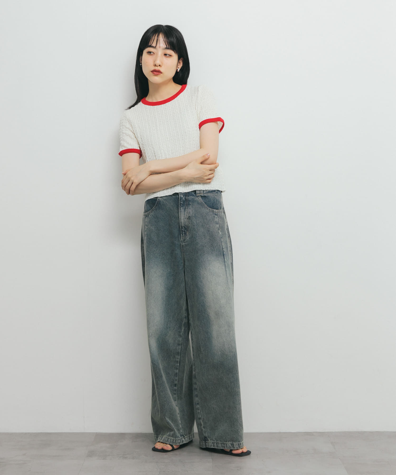 身長：160cm サイズ：one