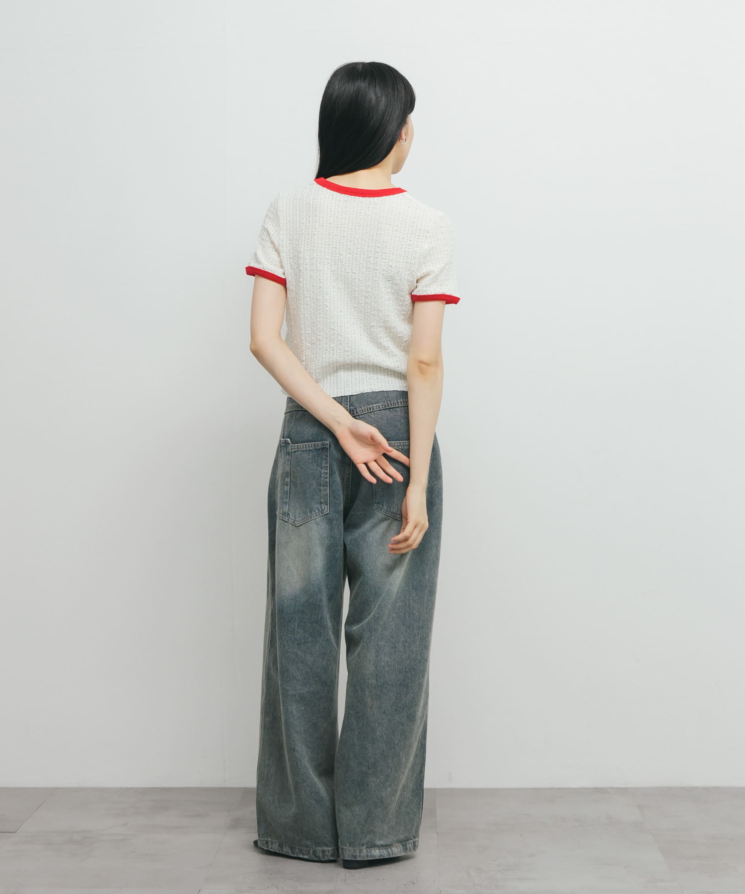 身長：160cm サイズ：one