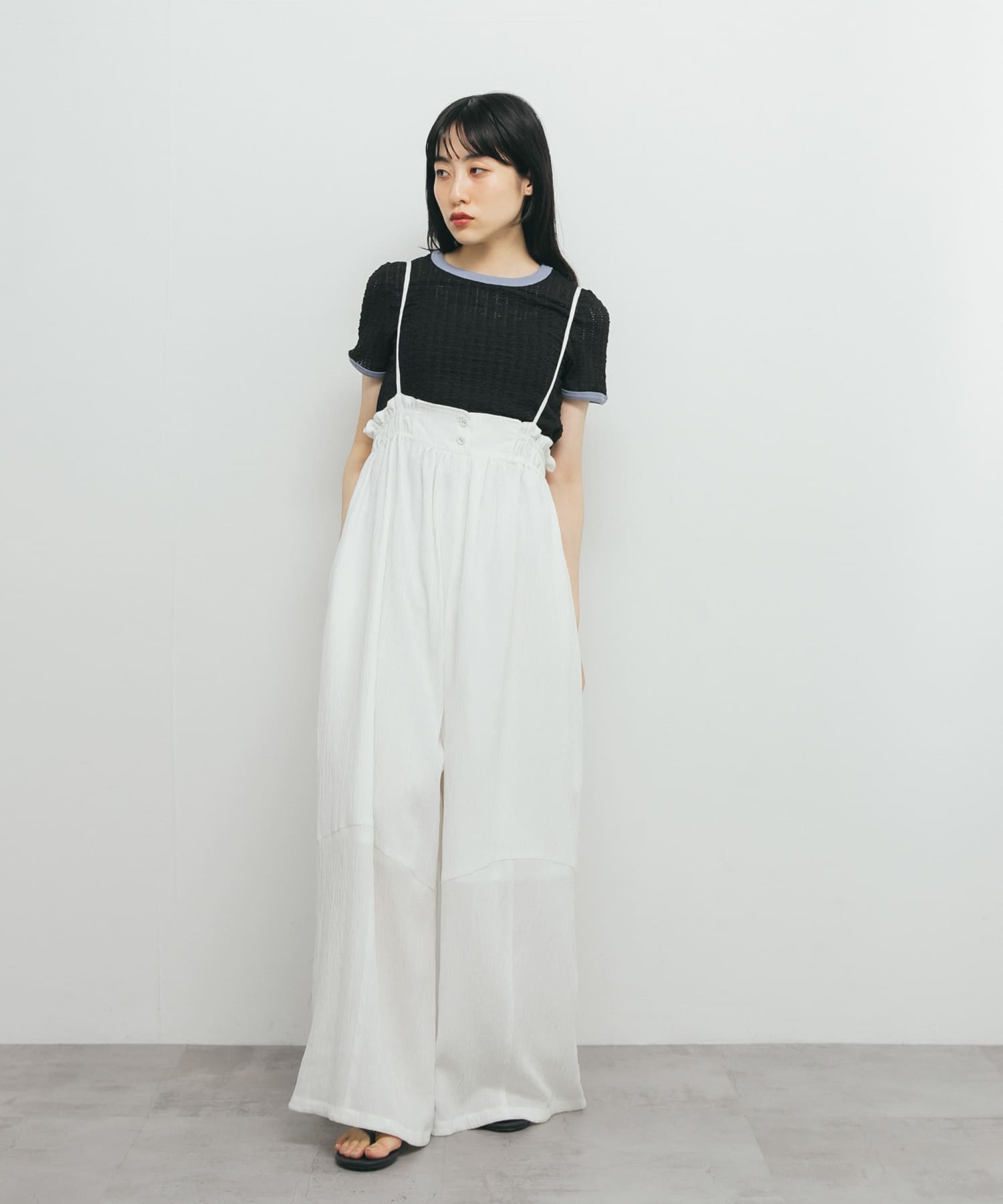 身長：160cm サイズ：one