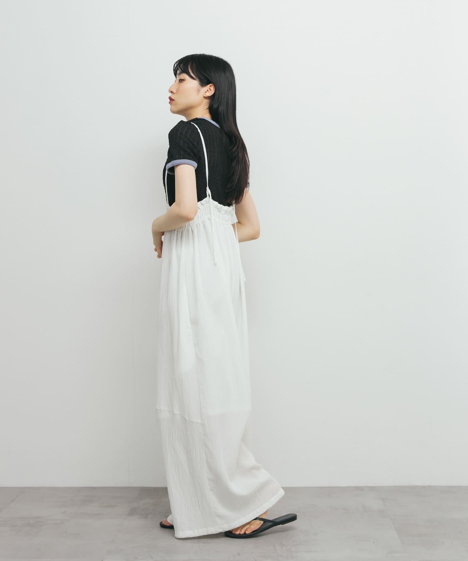 身長：160cm サイズ：one