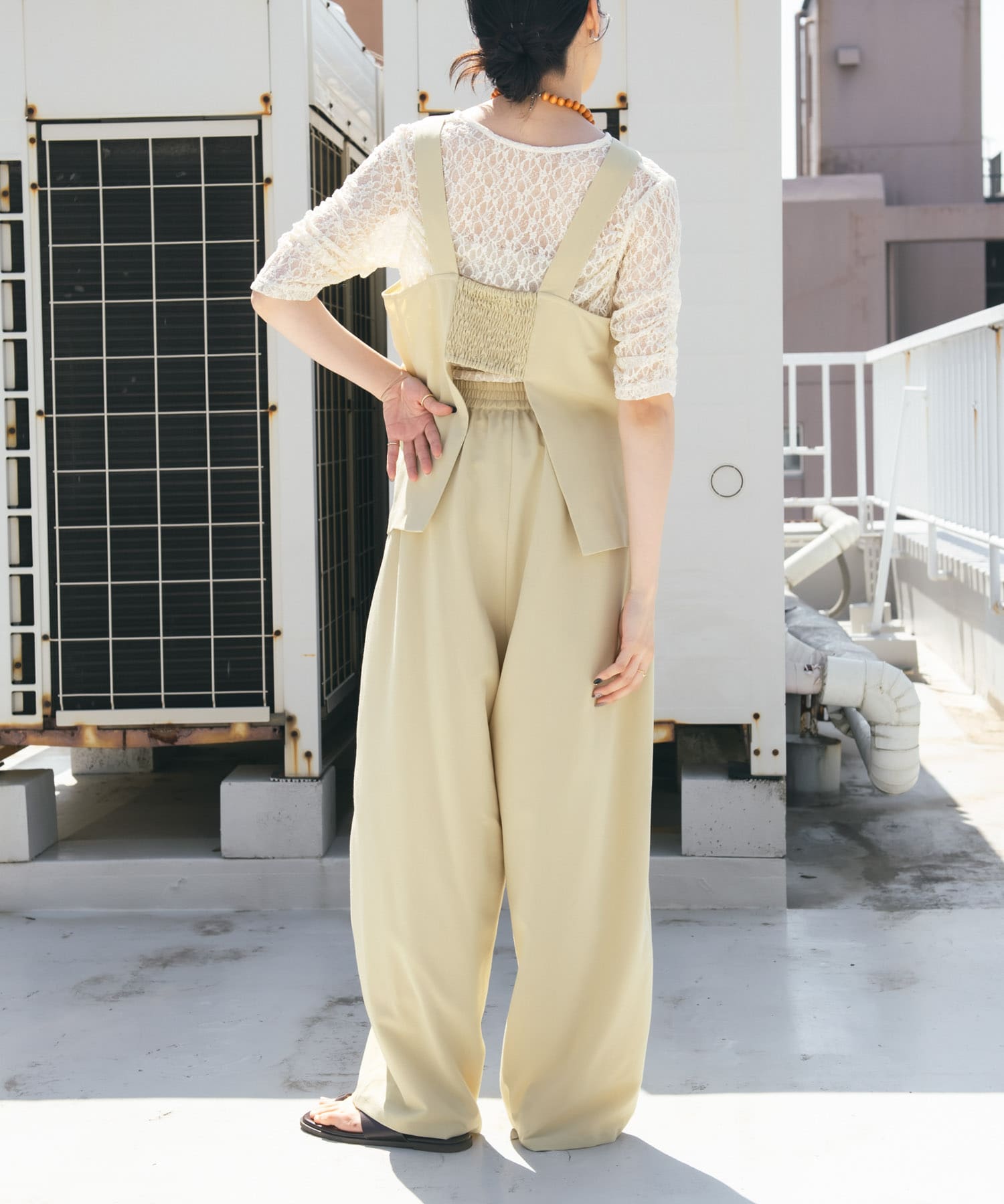 身長：160cm サイズ：one