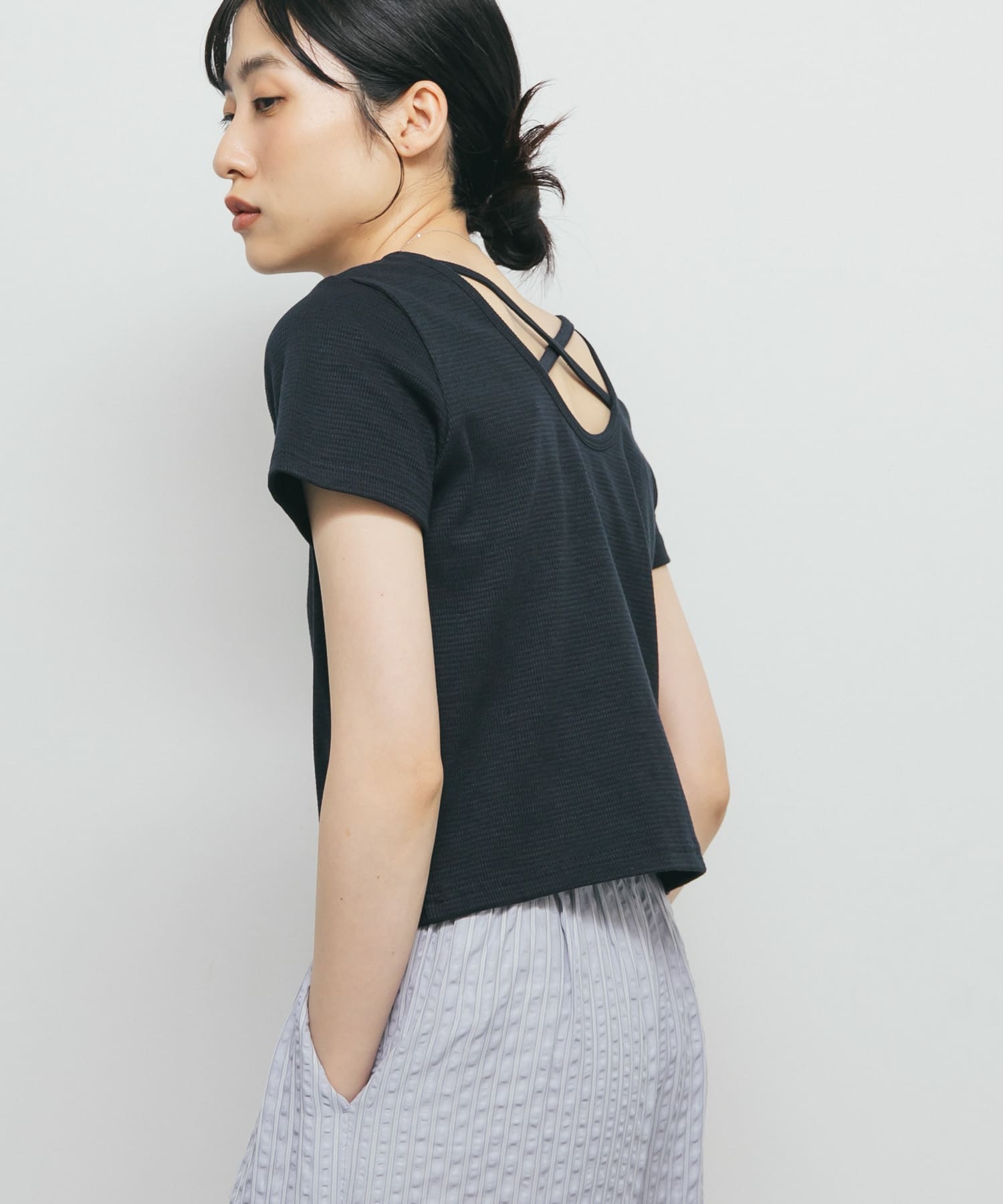 身長：160cm サイズ：one