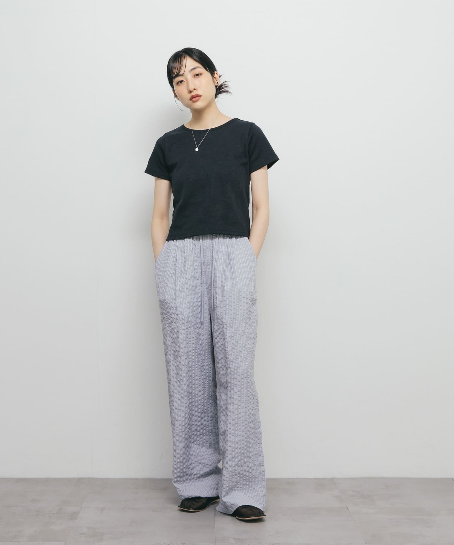 身長：160cm サイズ：one