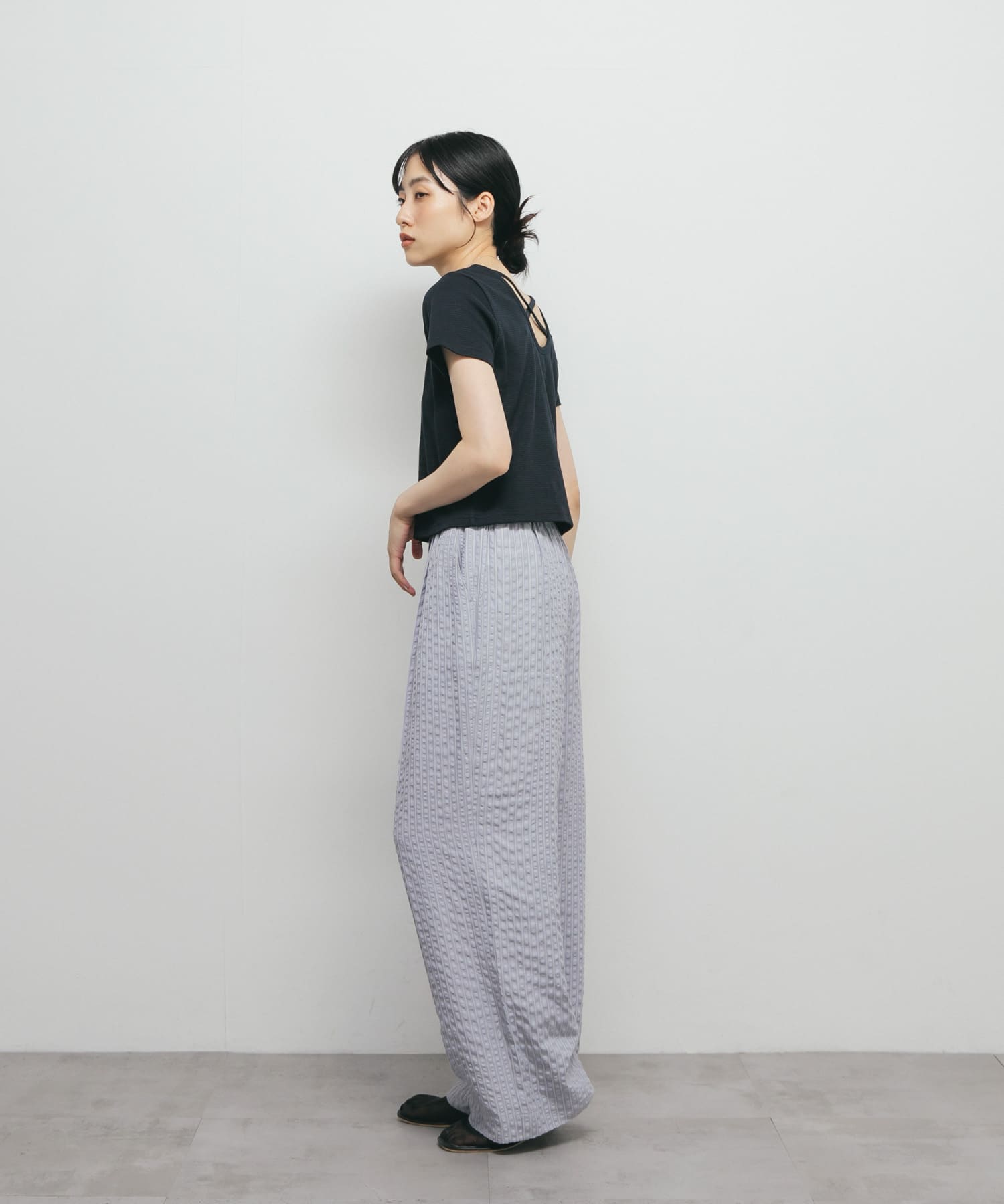 身長：160cm サイズ：one