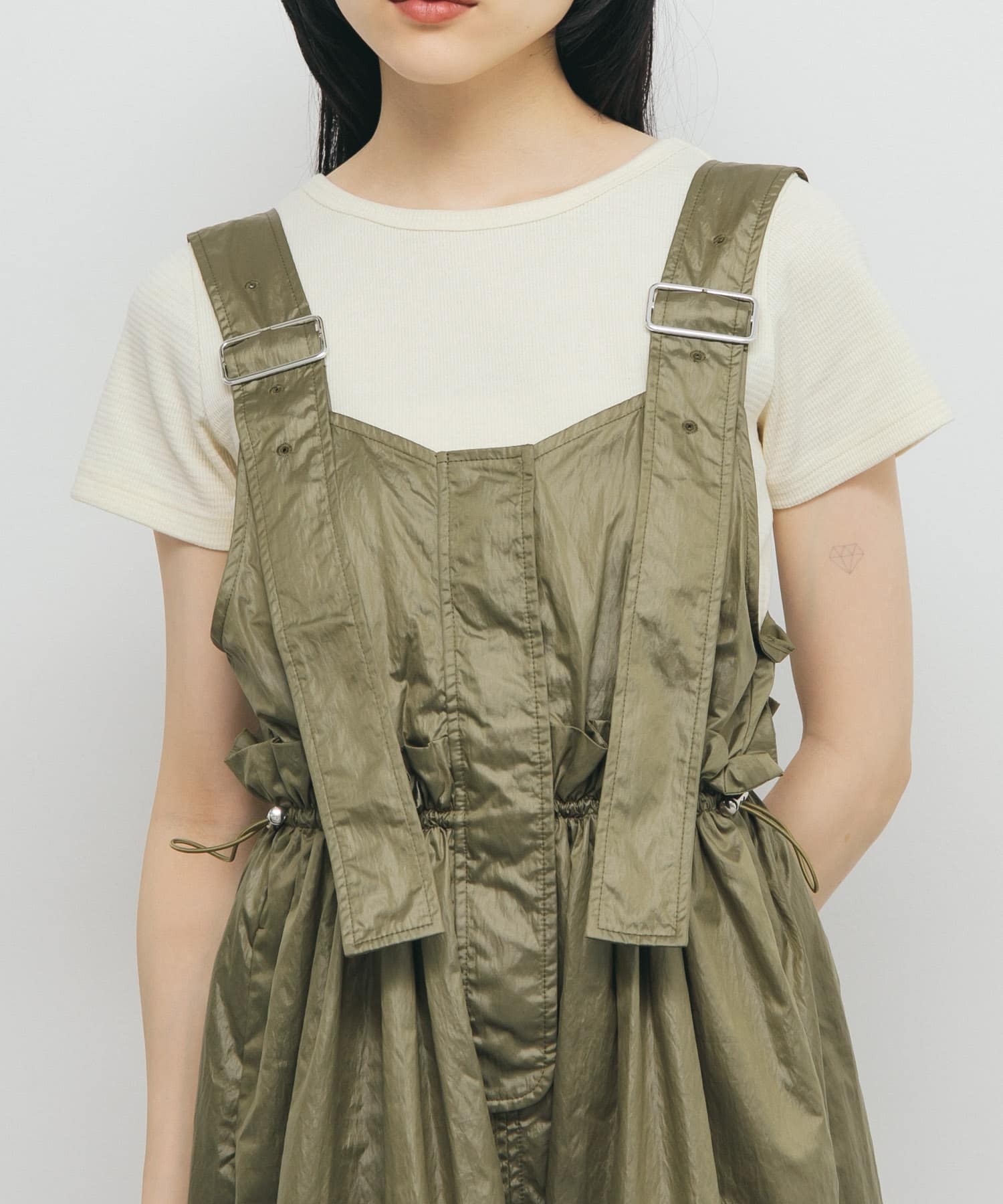 身長：160cm サイズ：one
