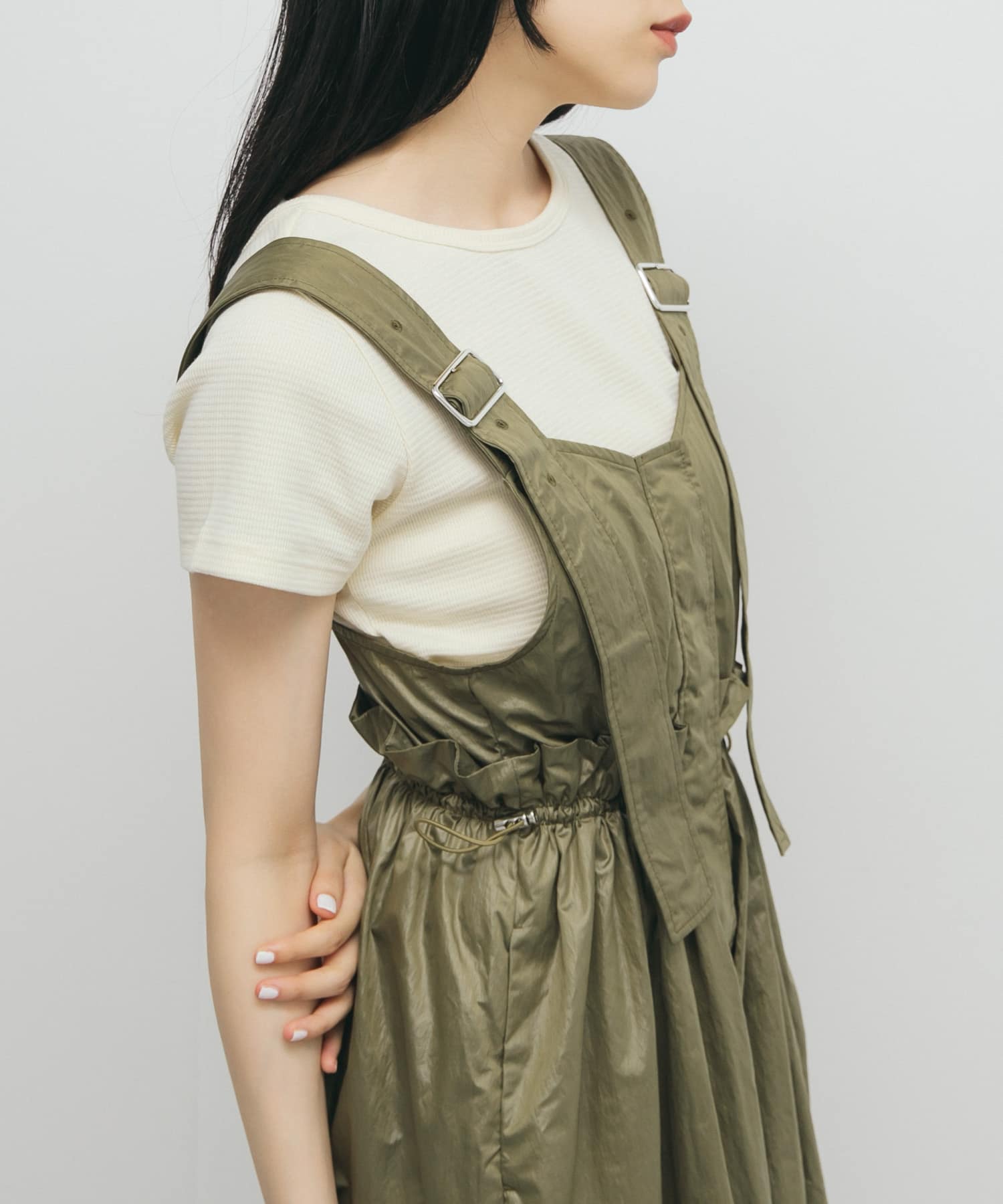 身長：160cm サイズ：one