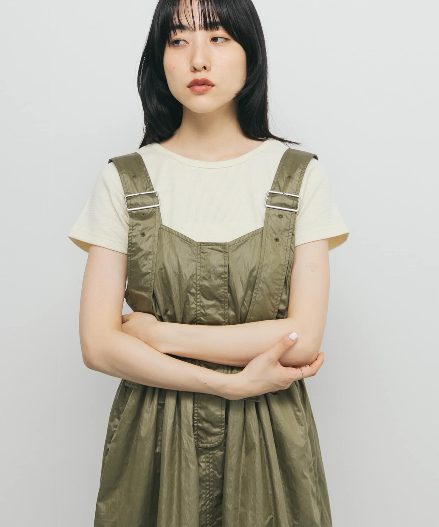 身長：160cm サイズ：one