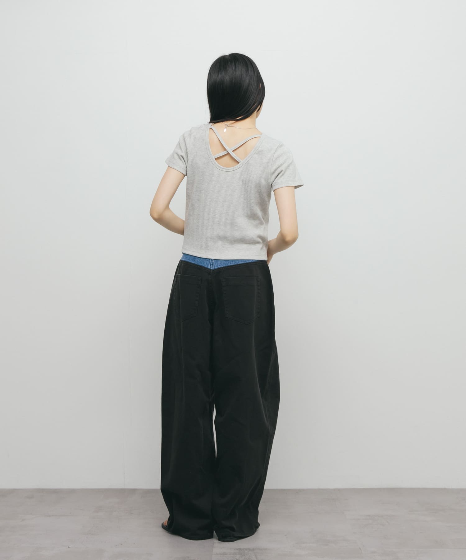 身長：160cm サイズ：one