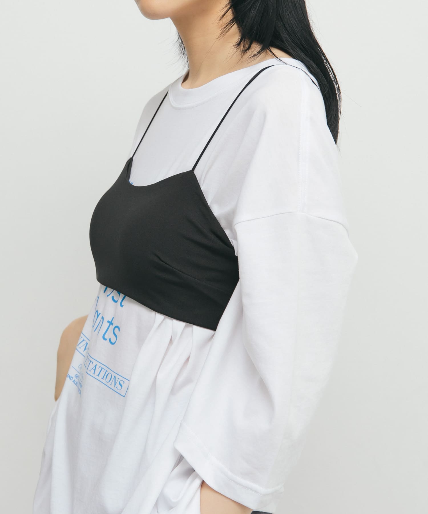 身長：160cm サイズ：one