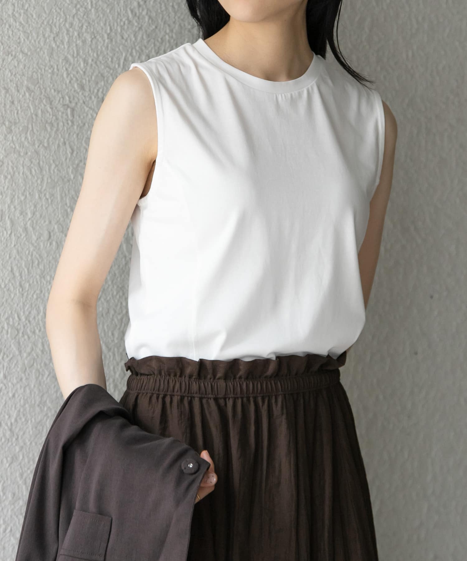 身長：160cm サイズ：one