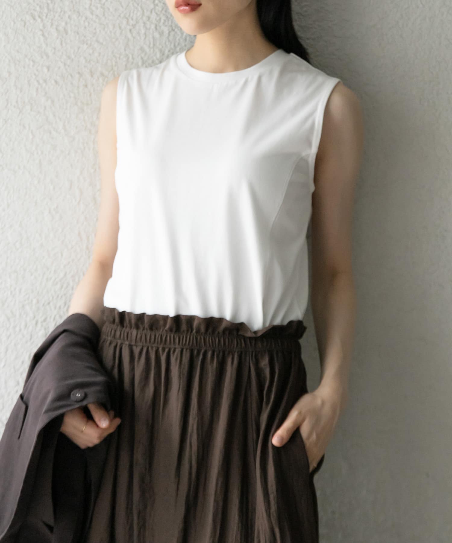 身長：160cm サイズ：one