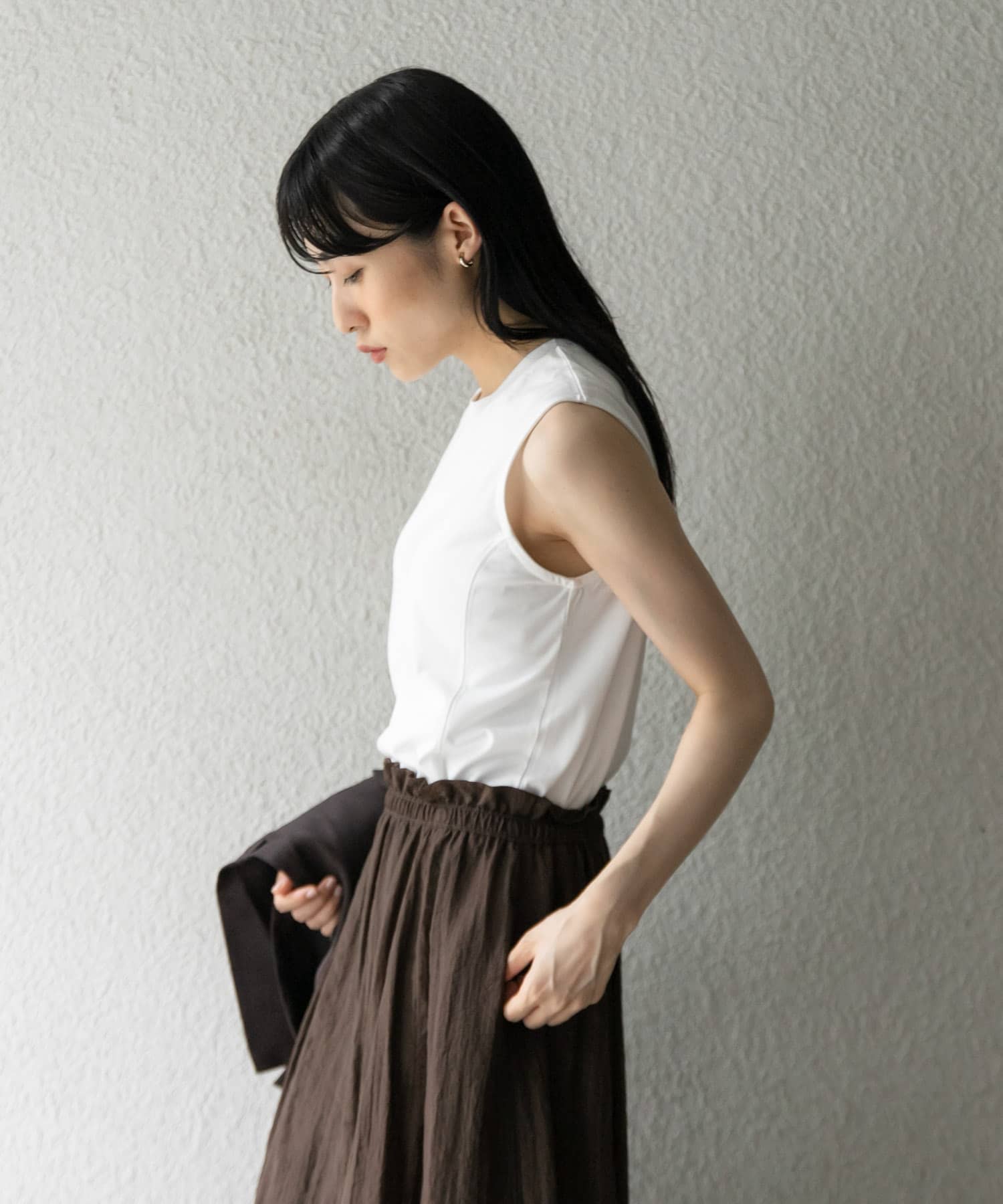 身長：160cm サイズ：one