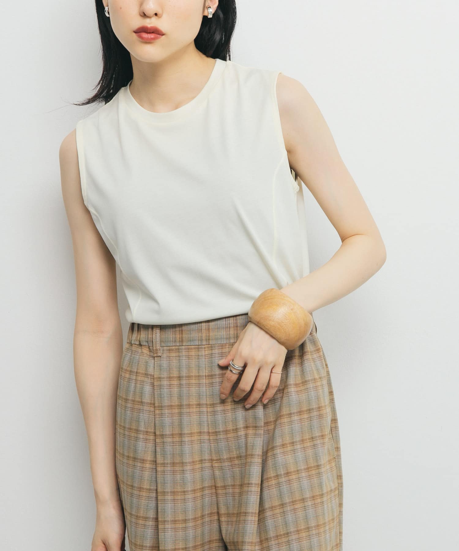 身長：160cm サイズ：one