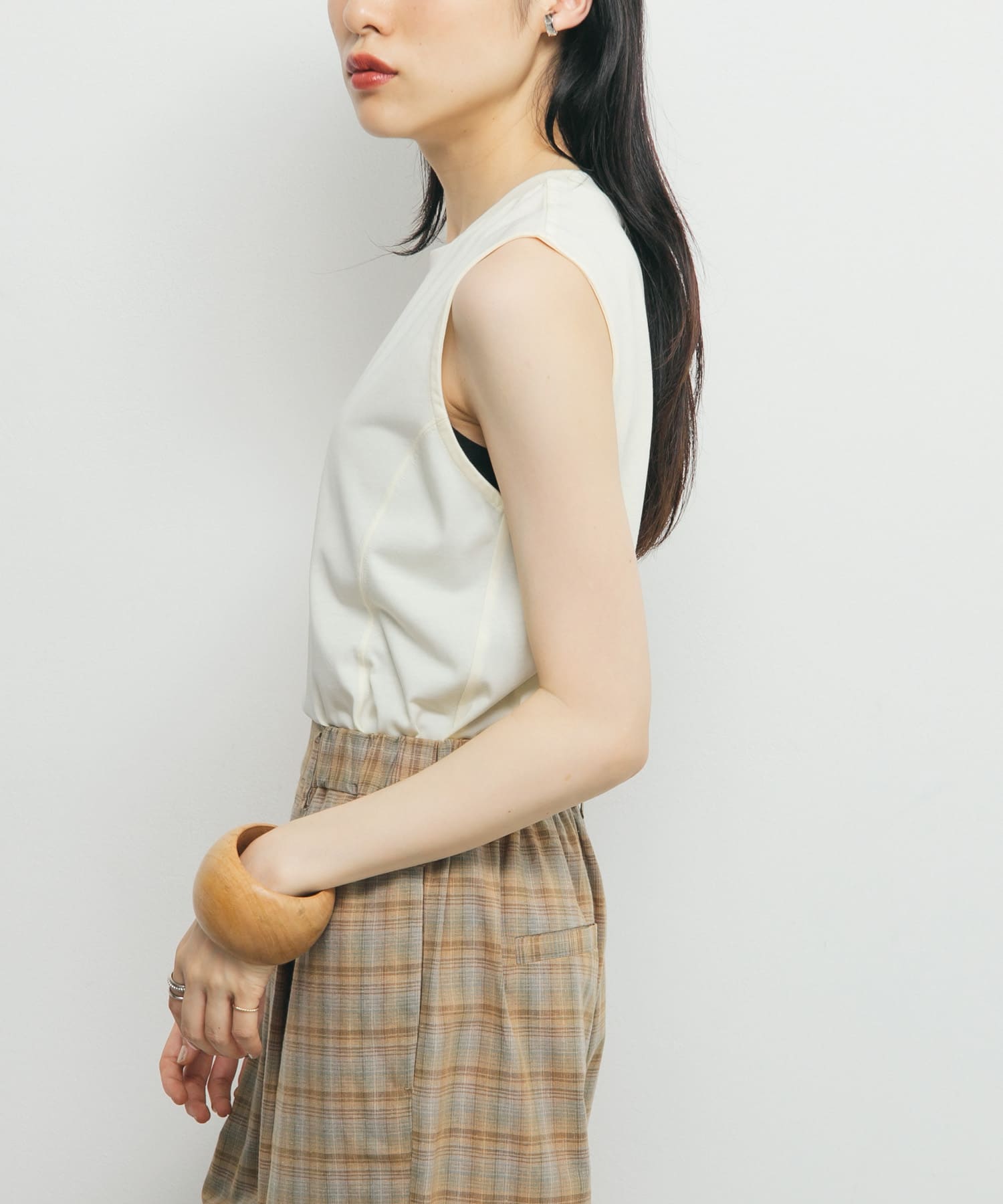 身長：160cm サイズ：one