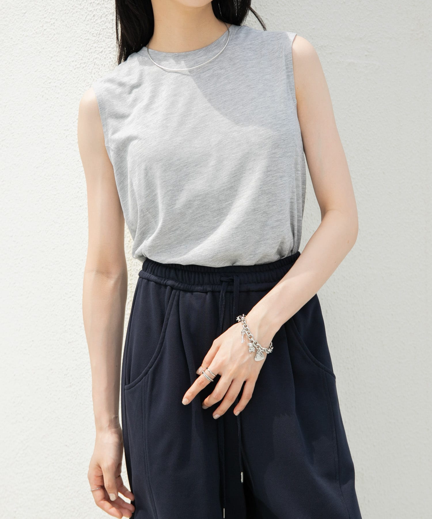 身長：160cm サイズ：one