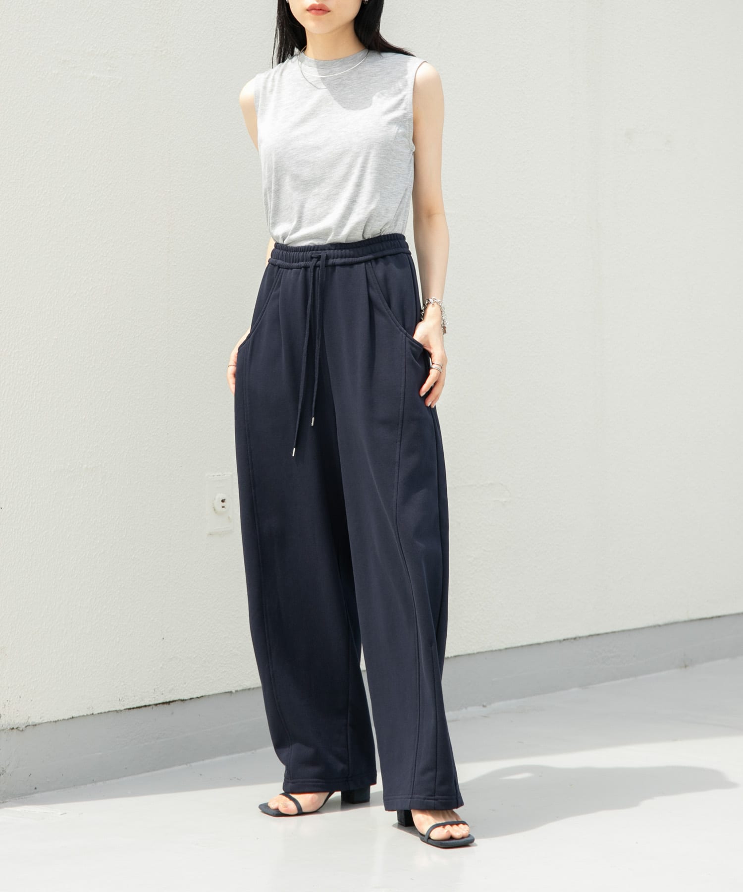 身長：160cm サイズ：one