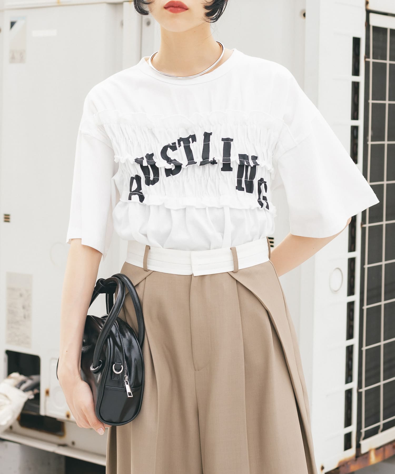 身長：160cm サイズ：one