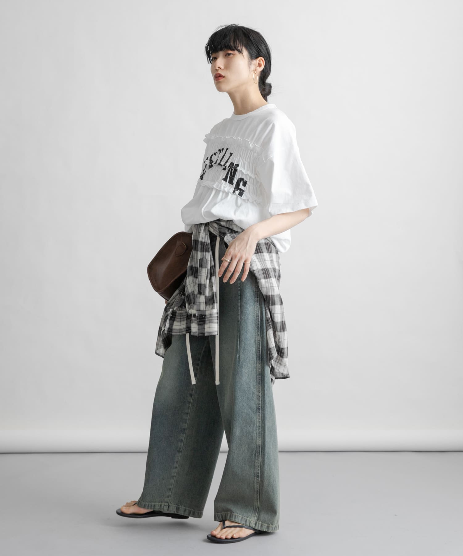 身長：160cm サイズ：one