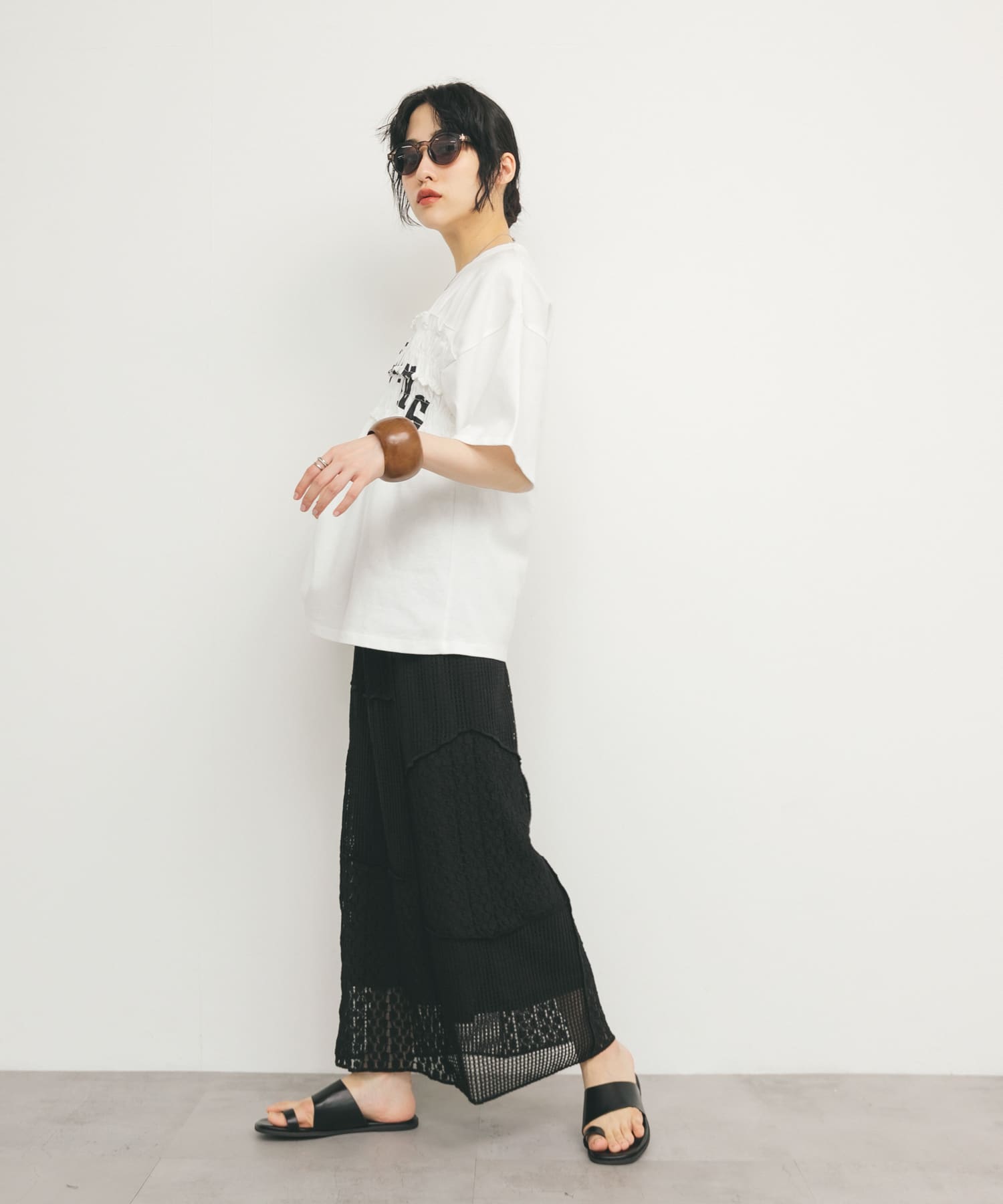 身長：160cm サイズ：one