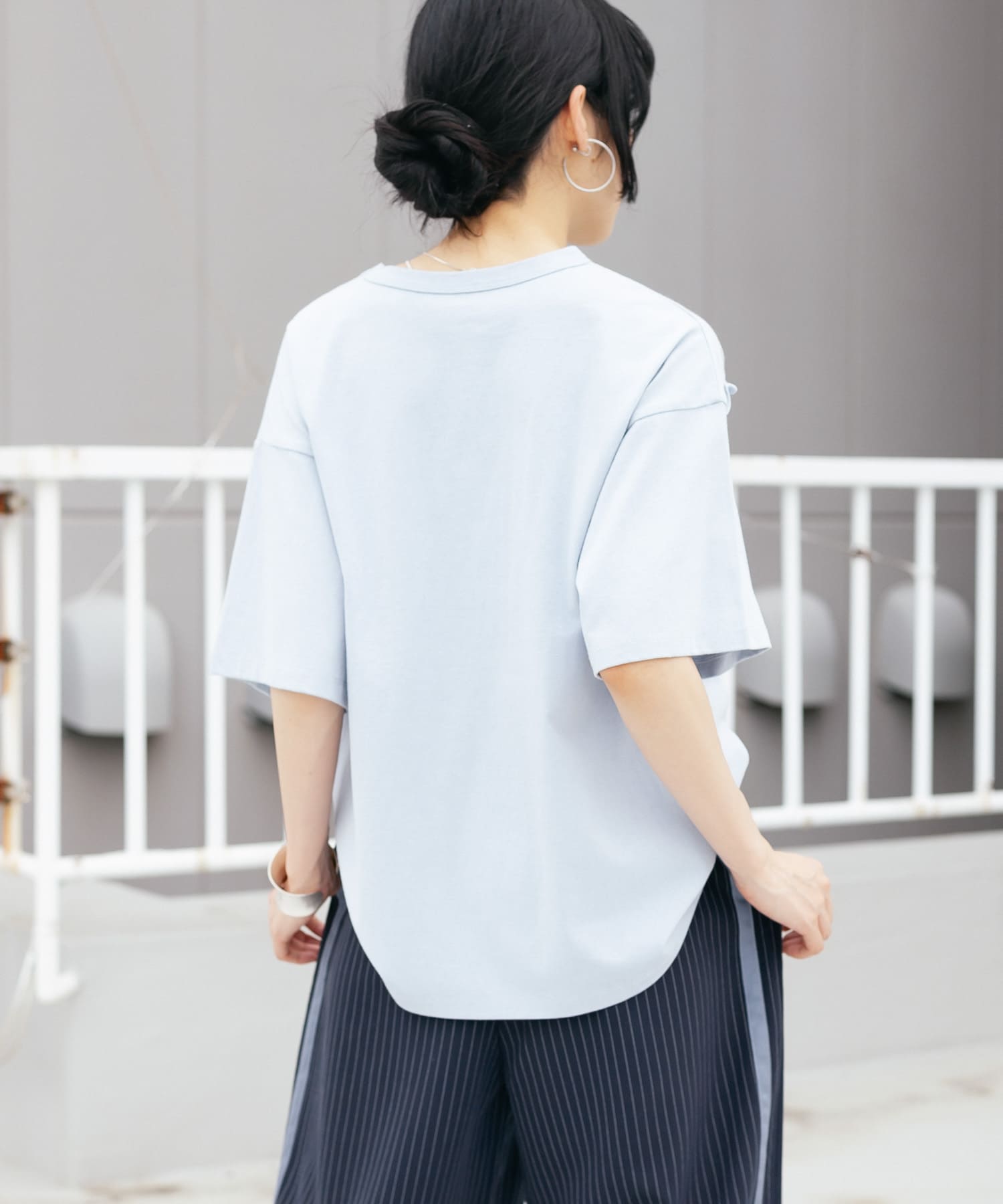 身長：160cm サイズ：one